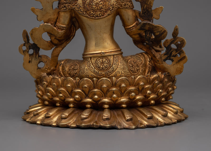 Tibetan Buddhist Goddess Green Tara | Sacred Feminine Energy and Prosperity Deity