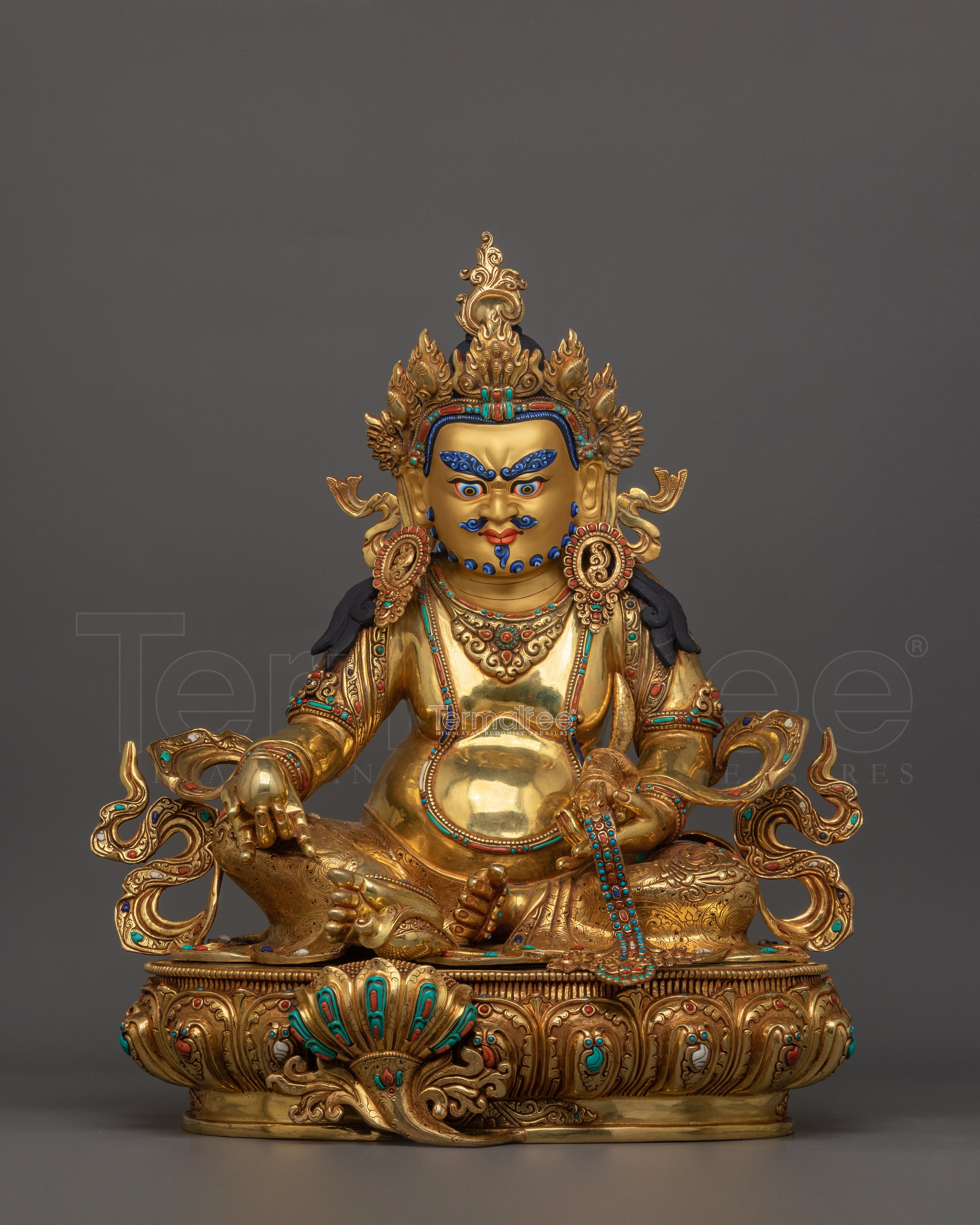 Dzambhala Statue for Prosperity | Wealth and Abundance Icon