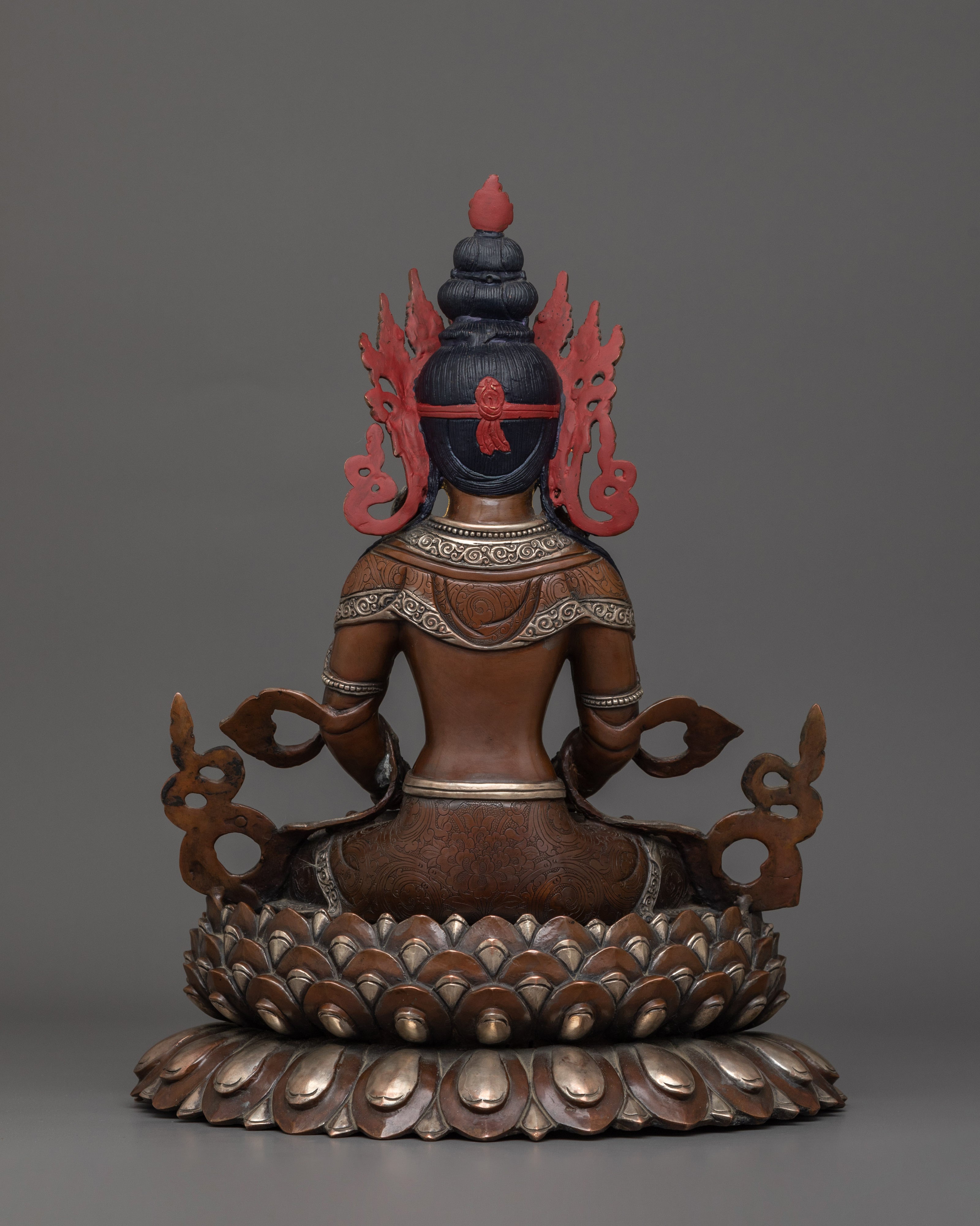 Traditional Figurine of Amitayus | Buddha of Infinite Life