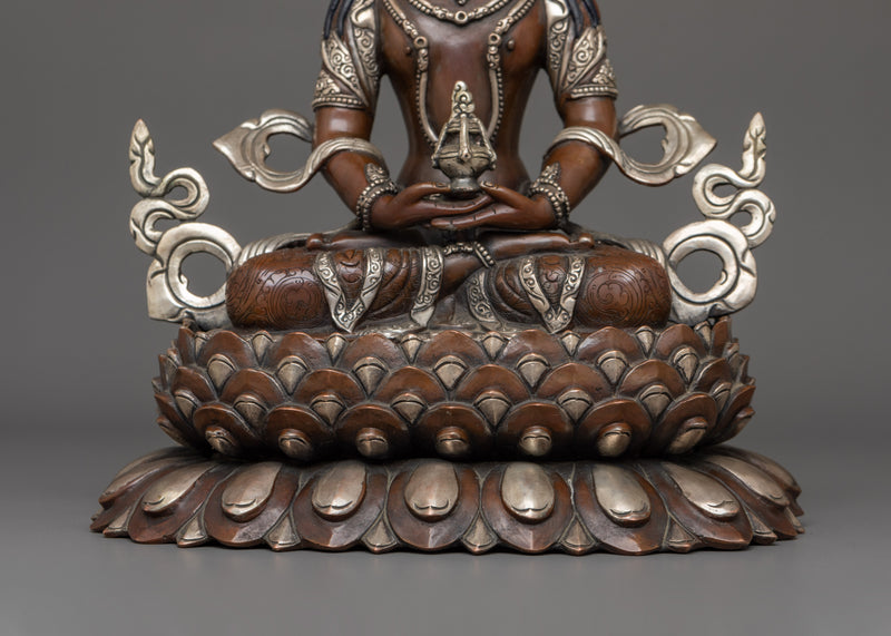 Traditional Figurine of Amitayus | Buddha of Infinite Life