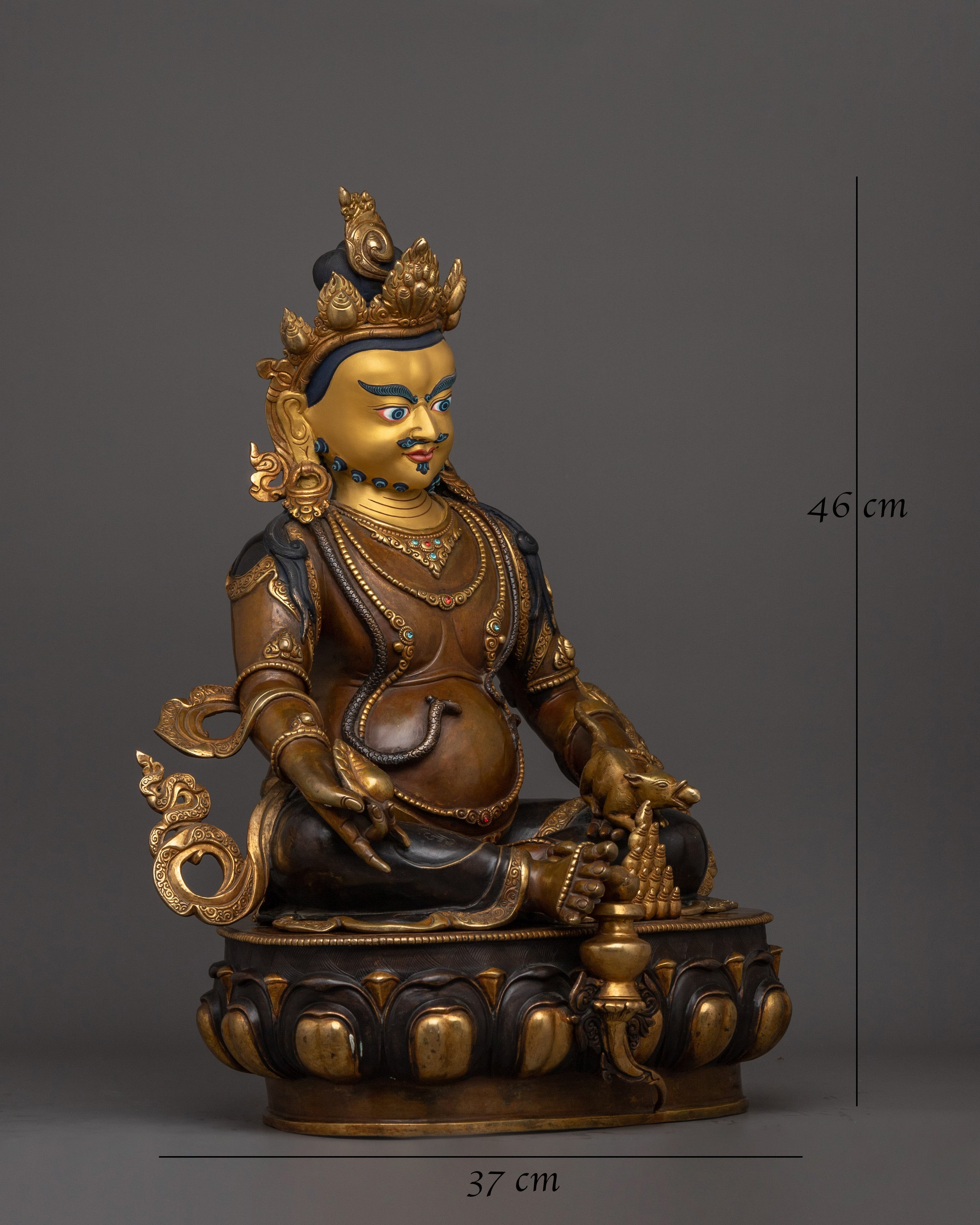 himalayan-handcrafted-statue-of-dzambhala