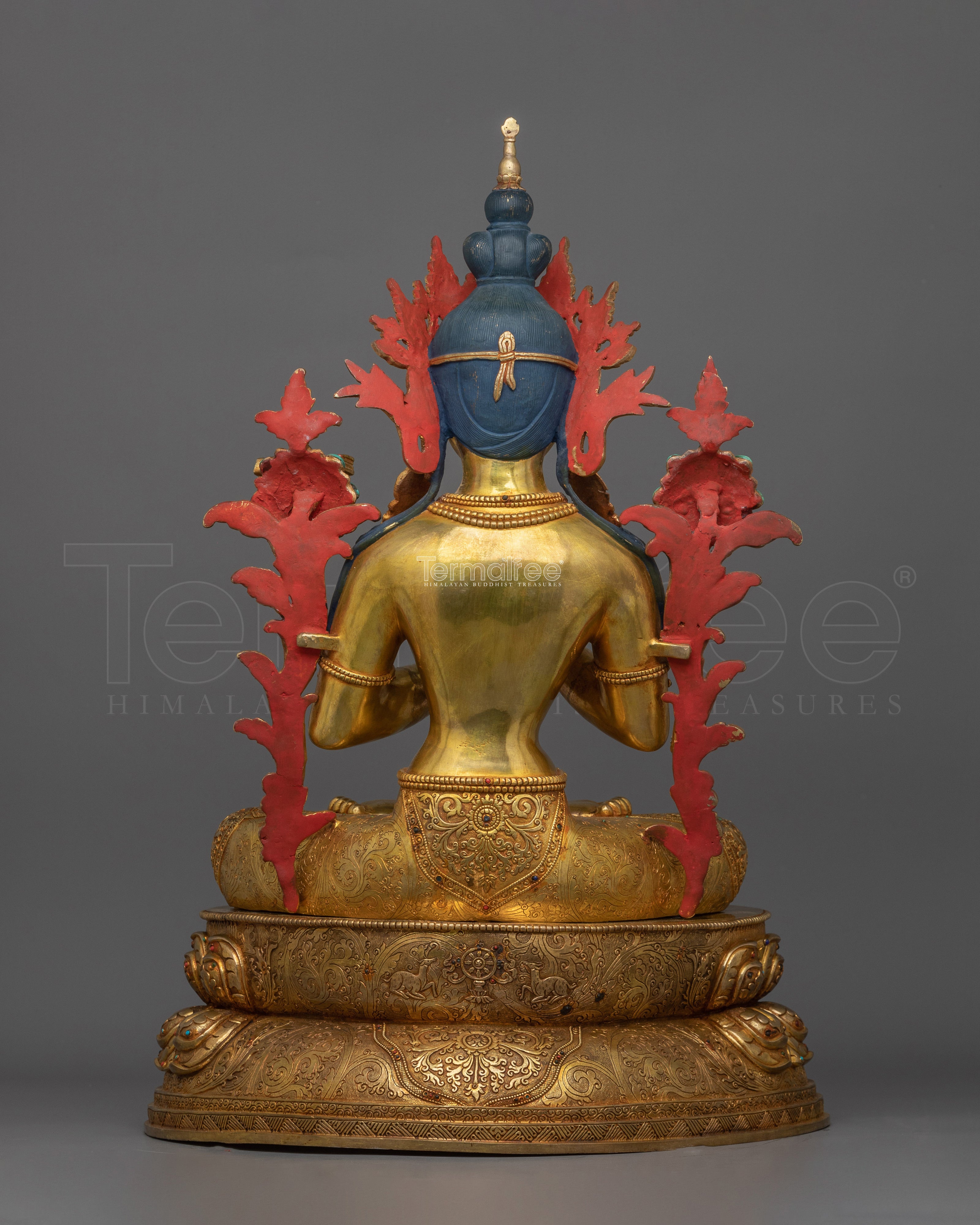 Handcrafted Manjushri Figurine | Bodhisattva of Wisdom