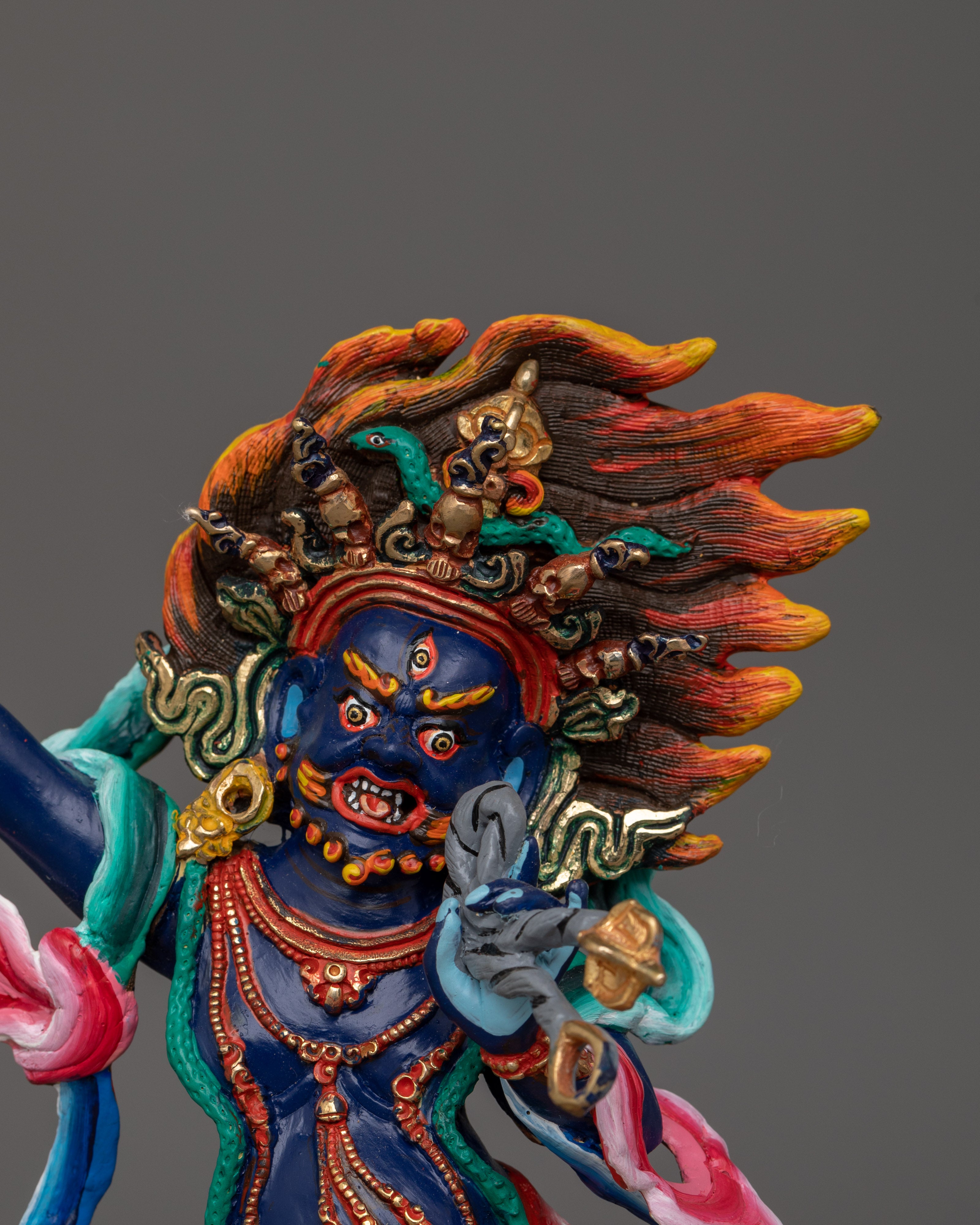 Vajrapani Handmade Sculpture | Bodhisattva of Power