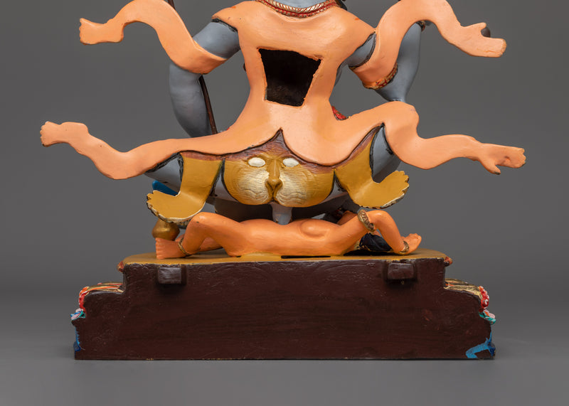 Brahmanrupa Mahakala Handmade Statue | "Mahakala in the Form of Brahman"