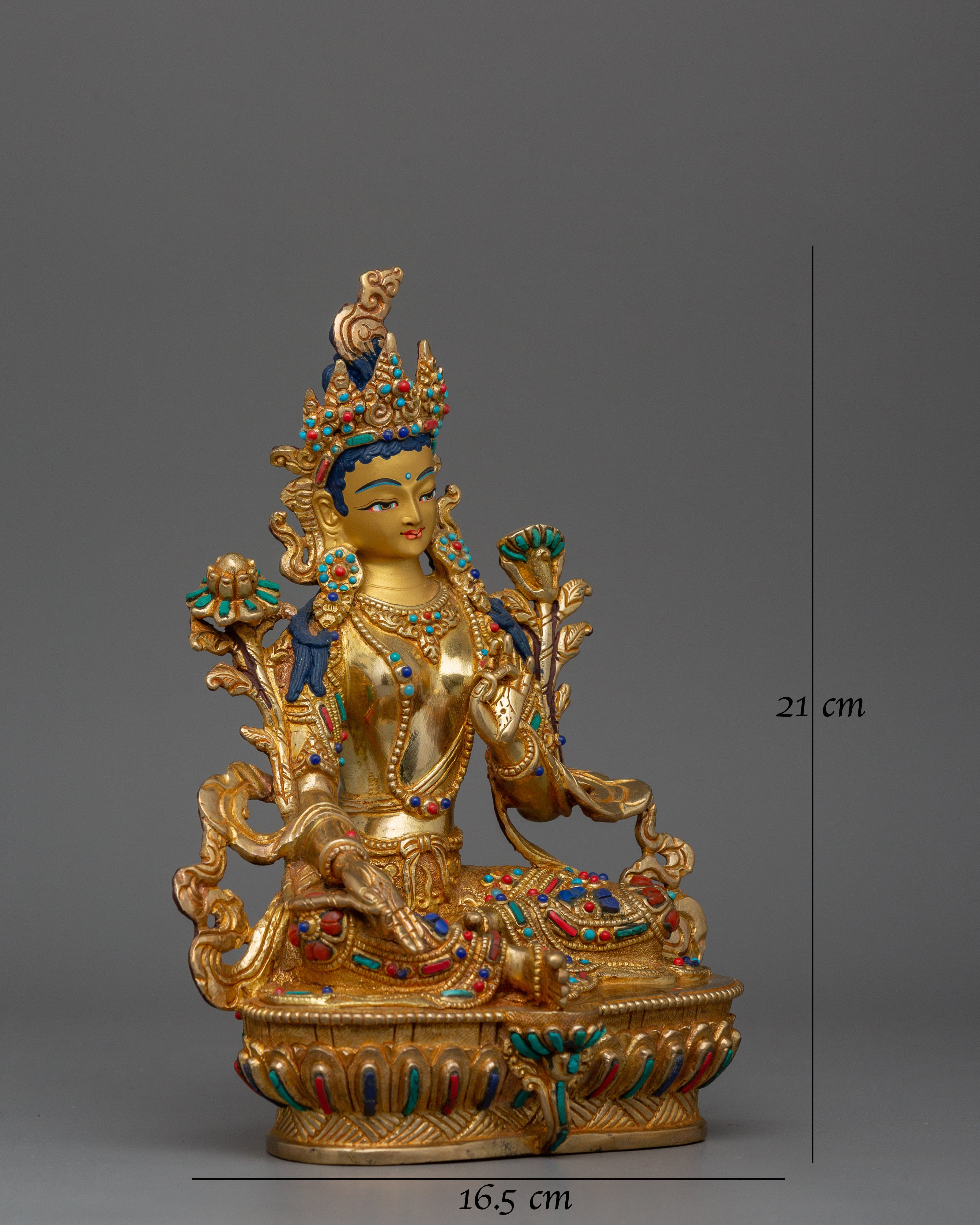 handcrafted-green-tara-figurine
