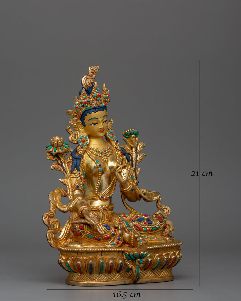 handcrafted-green-tara-figurine