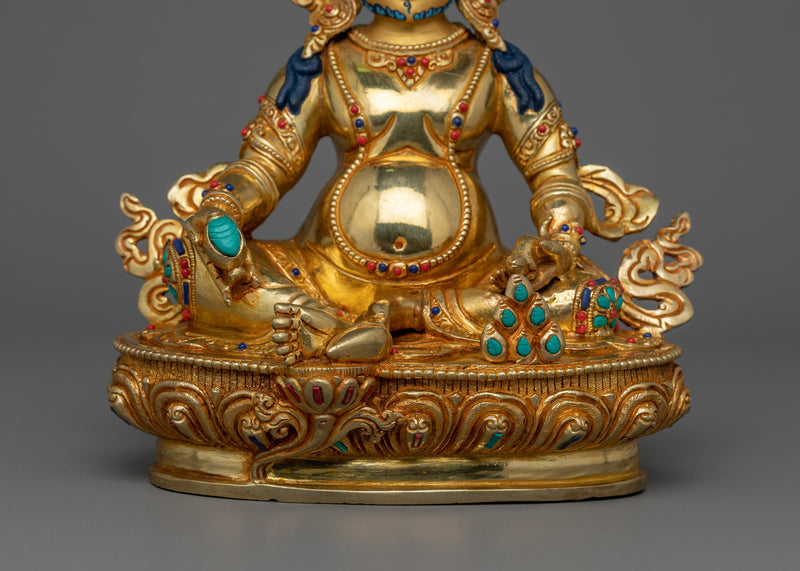 Handcrafted Dzambhala Figurine | Wealth Deity Sculpture