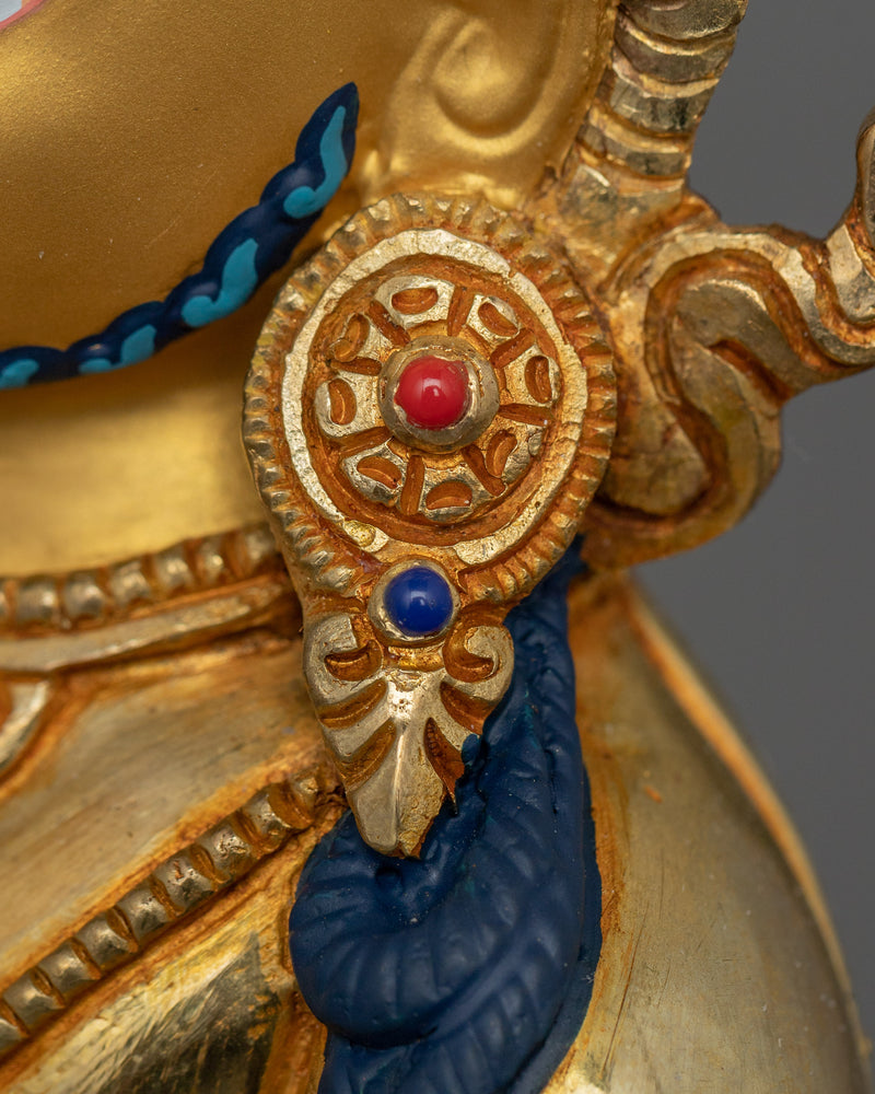 Handcrafted Dzambhala Figurine | Wealth Deity Sculpture