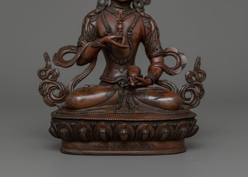 Tibetan Vajrasattva Idol Statue | Himalayan Spiritual Artwork