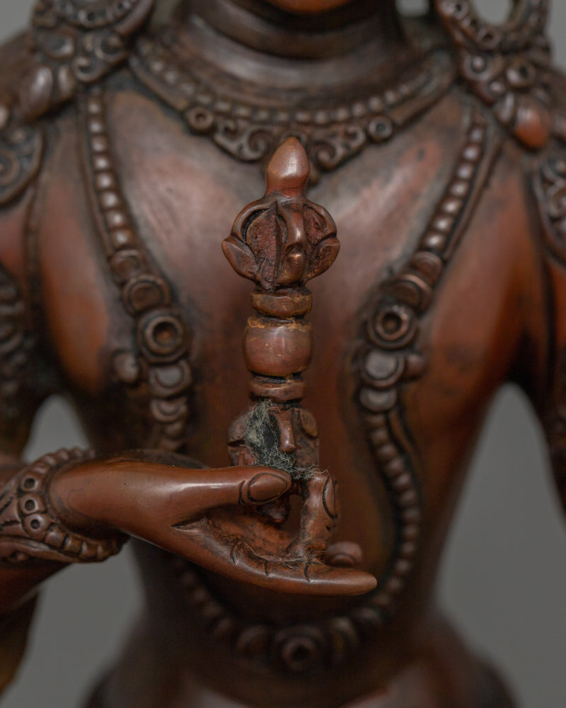Tibetan Vajrasattva Idol Statue | Himalayan Spiritual Artwork