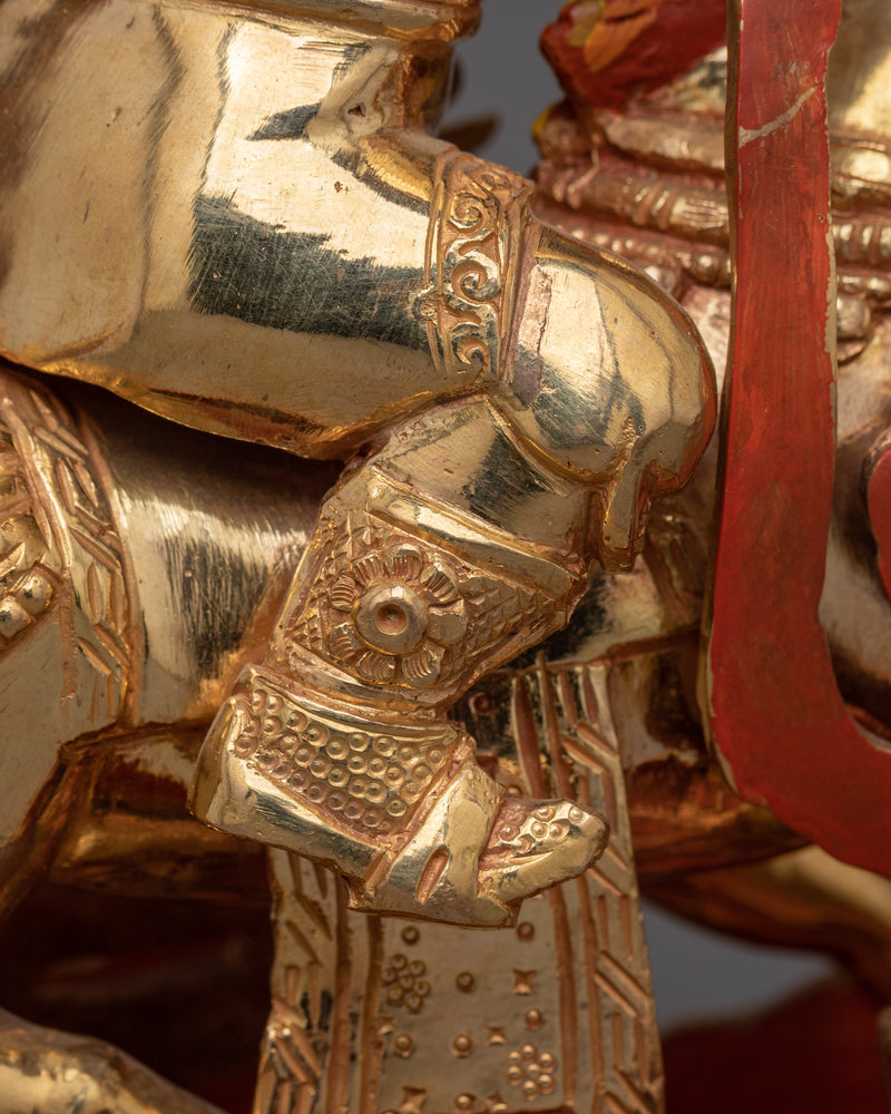 Himalayan Statue of King Gesar | Embodying Qualities of Courage, Wisdom, and Justice