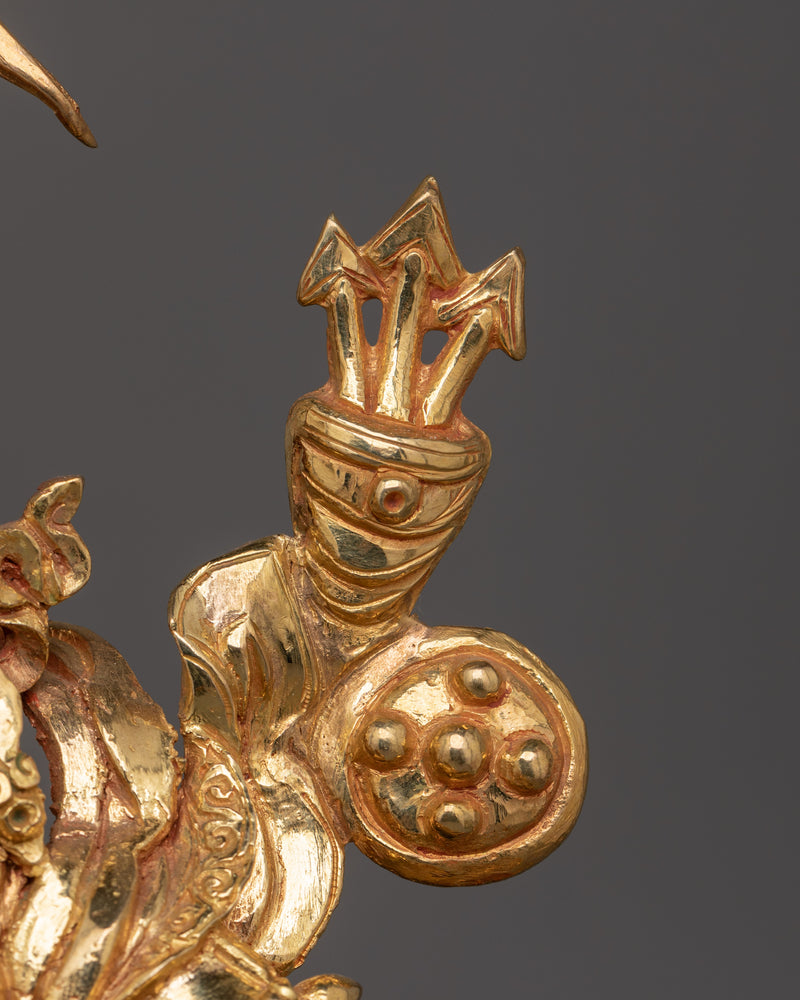 Himalayan Statue of King Gesar | Embodying Qualities of Courage, Wisdom, and Justice