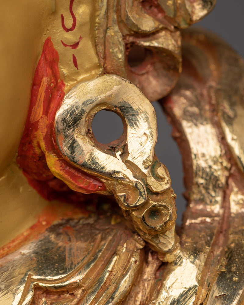 Himalayan Statue of King Gesar | Embodying Qualities of Courage, Wisdom, and Justice