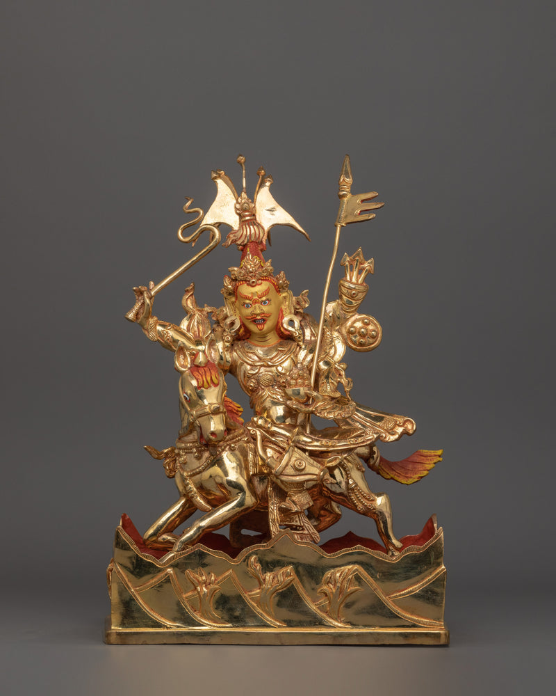 Himalayan Statue of King Gesar | Embodying Qualities of Courage, Wisdom, and Justice
