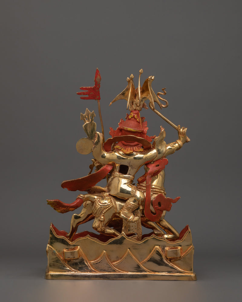 Himalayan Statue of King Gesar | Embodying Qualities of Courage, Wisdom, and Justice