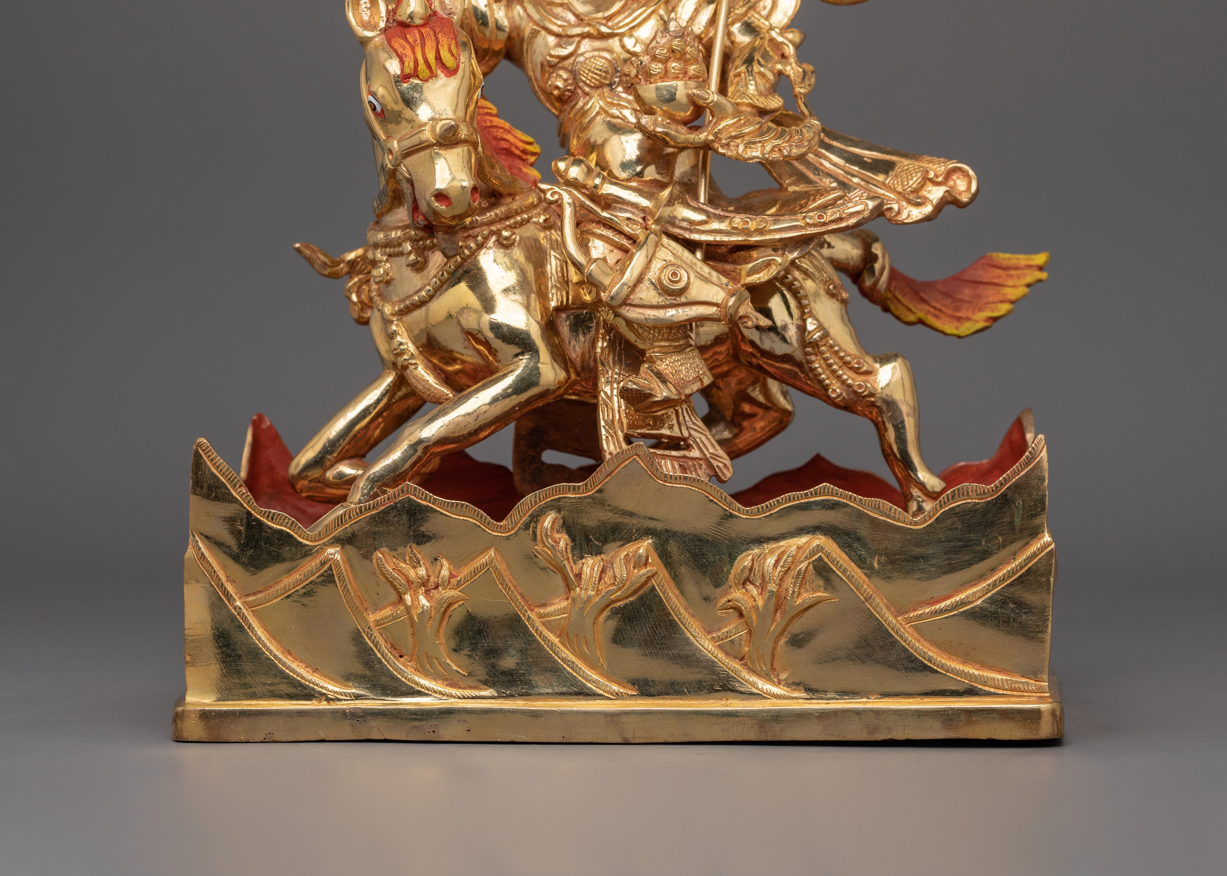 Himalayan Statue of King Gesar | Embodying Qualities of Courage, Wisdom, and Justice