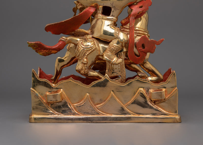 Himalayan Statue of King Gesar | Embodying Qualities of Courage, Wisdom, and Justice