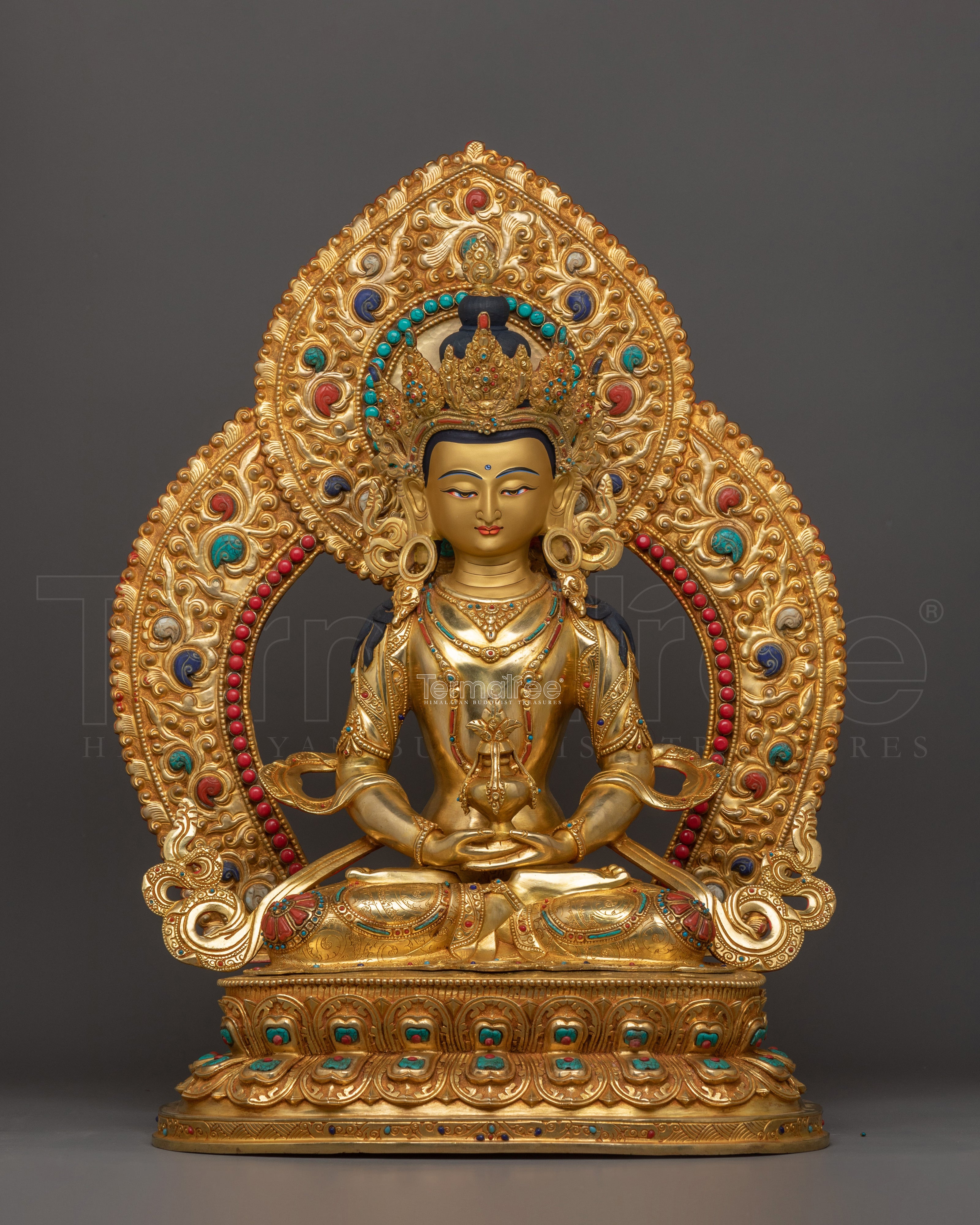 Sacred Sculpture of Amitayus | Buddha of Boundless Life