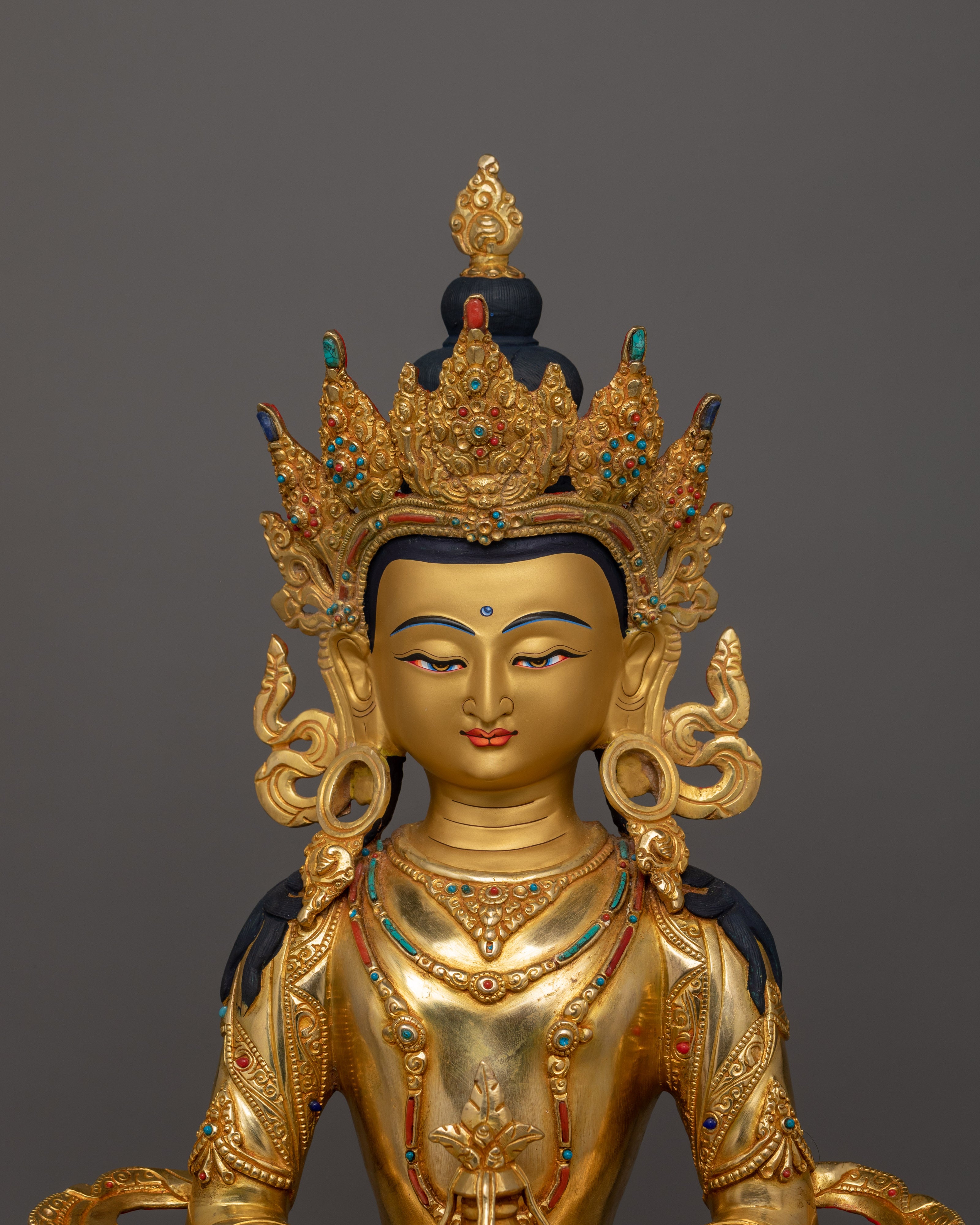 Sacred Sculpture of Amitayus | Buddha of Boundless Life