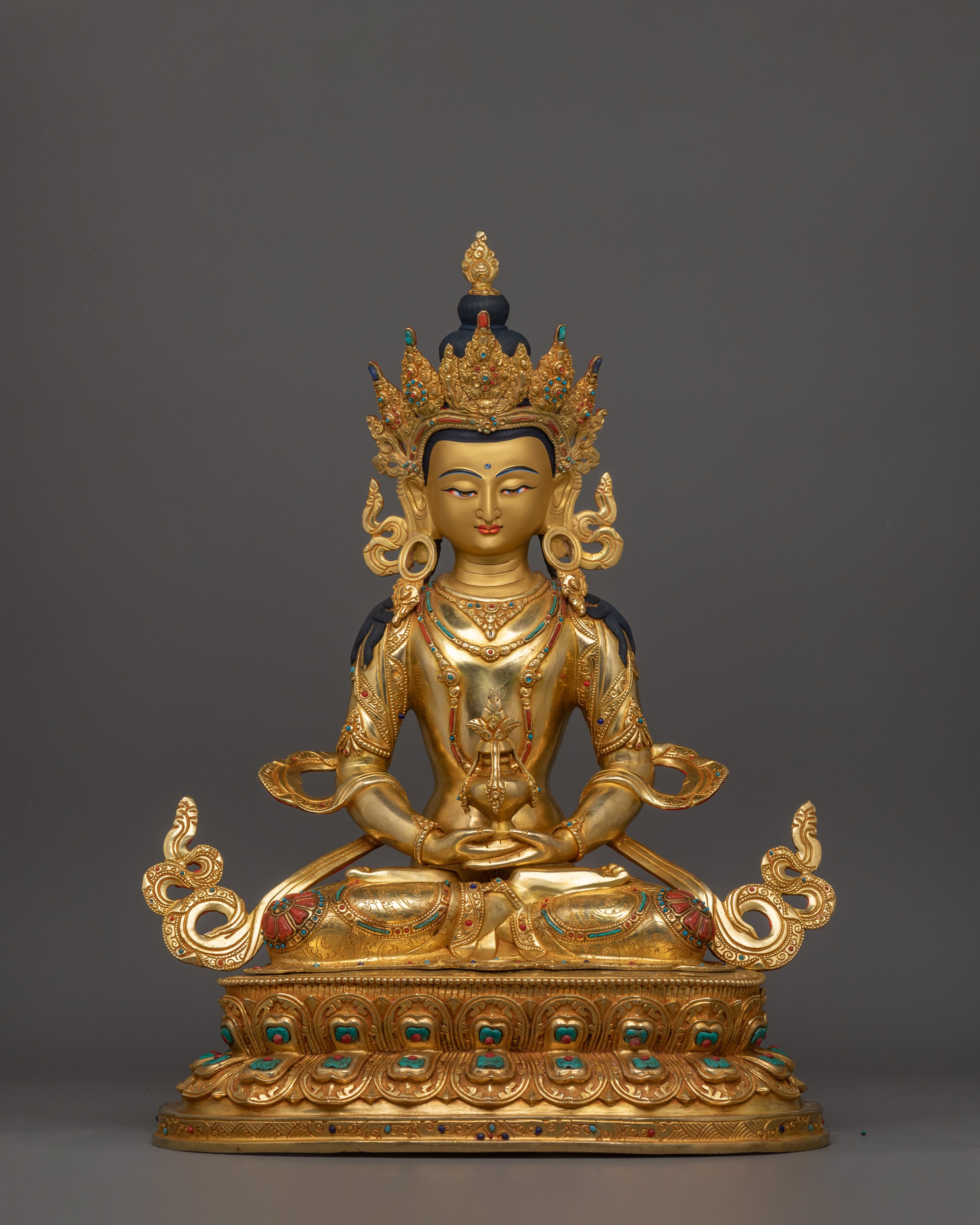 Sacred Sculpture of Amitayus | Buddha of Boundless Life