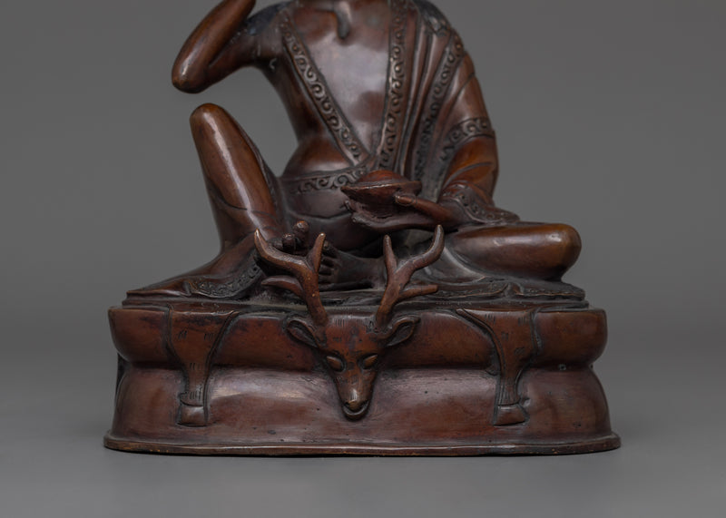 Handcrafted Statue of Milarepa | The Heart of Compassion