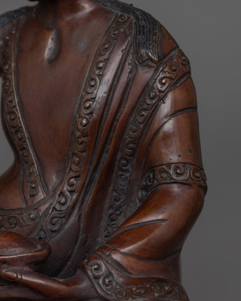 Handcrafted Statue of Milarepa | The Heart of Compassion