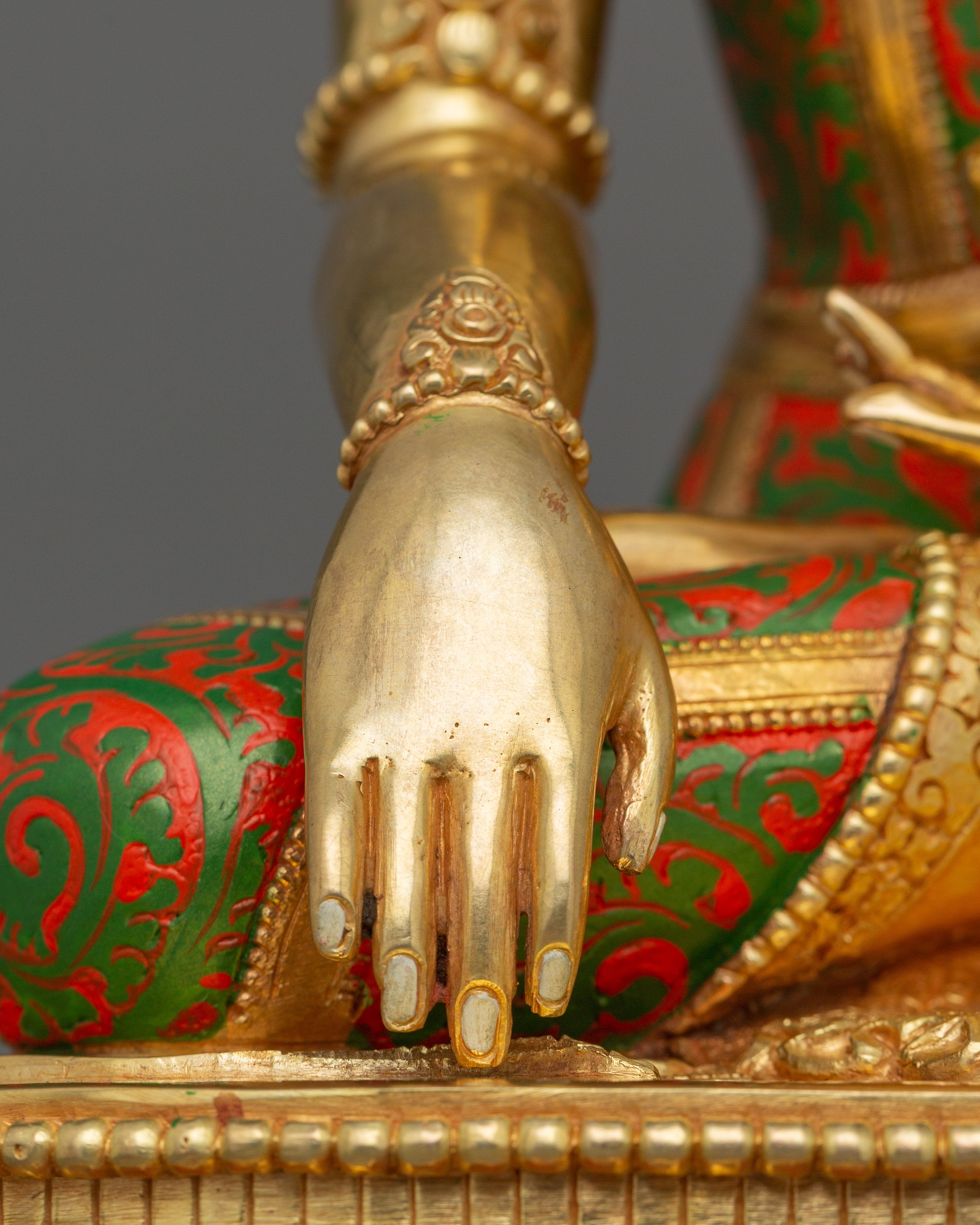 Crown Shakyamuni Buddha Handmade Statue | Sage of the Shakya Clan