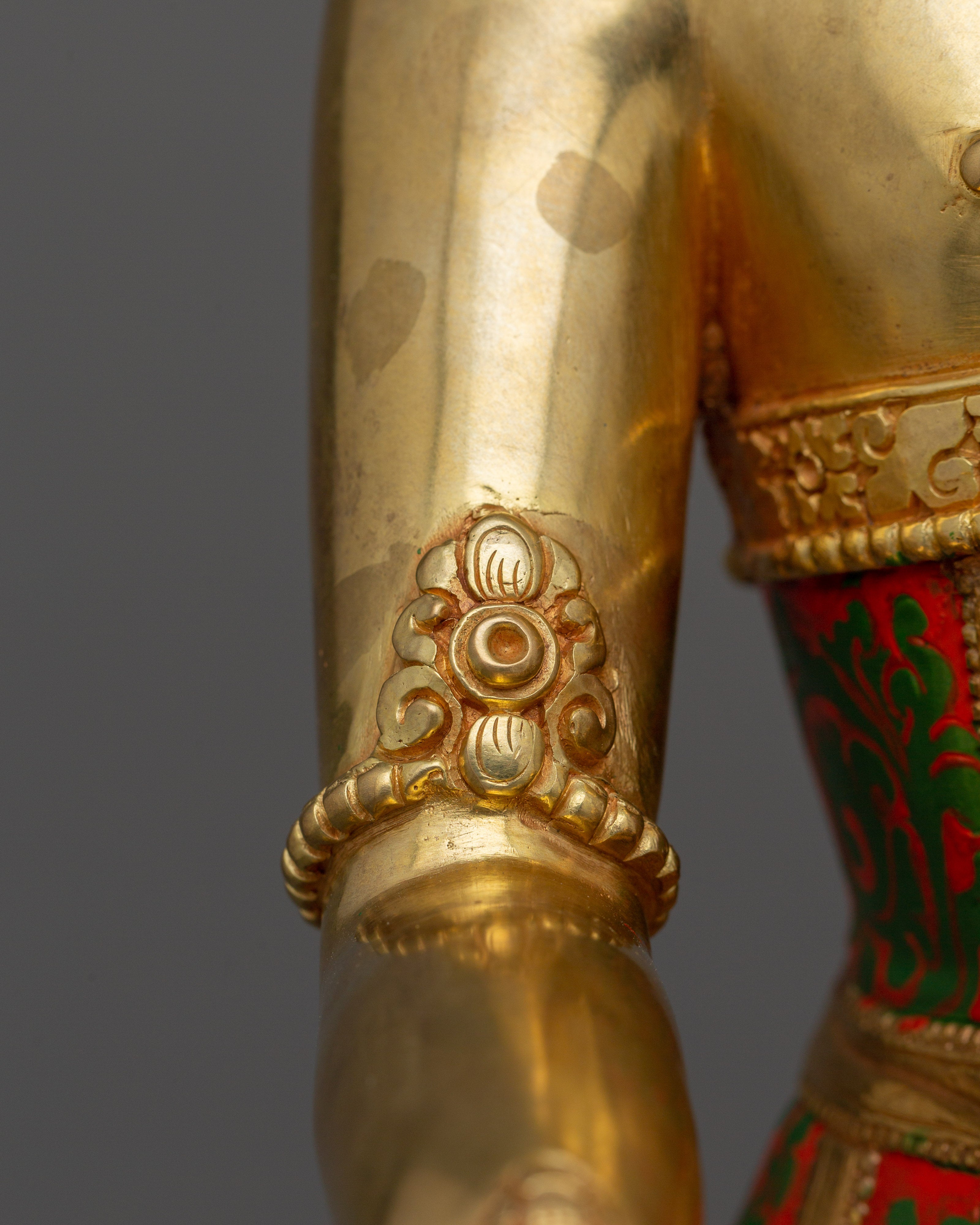 Crown Shakyamuni Buddha Handmade Statue | Sage of the Shakya Clan