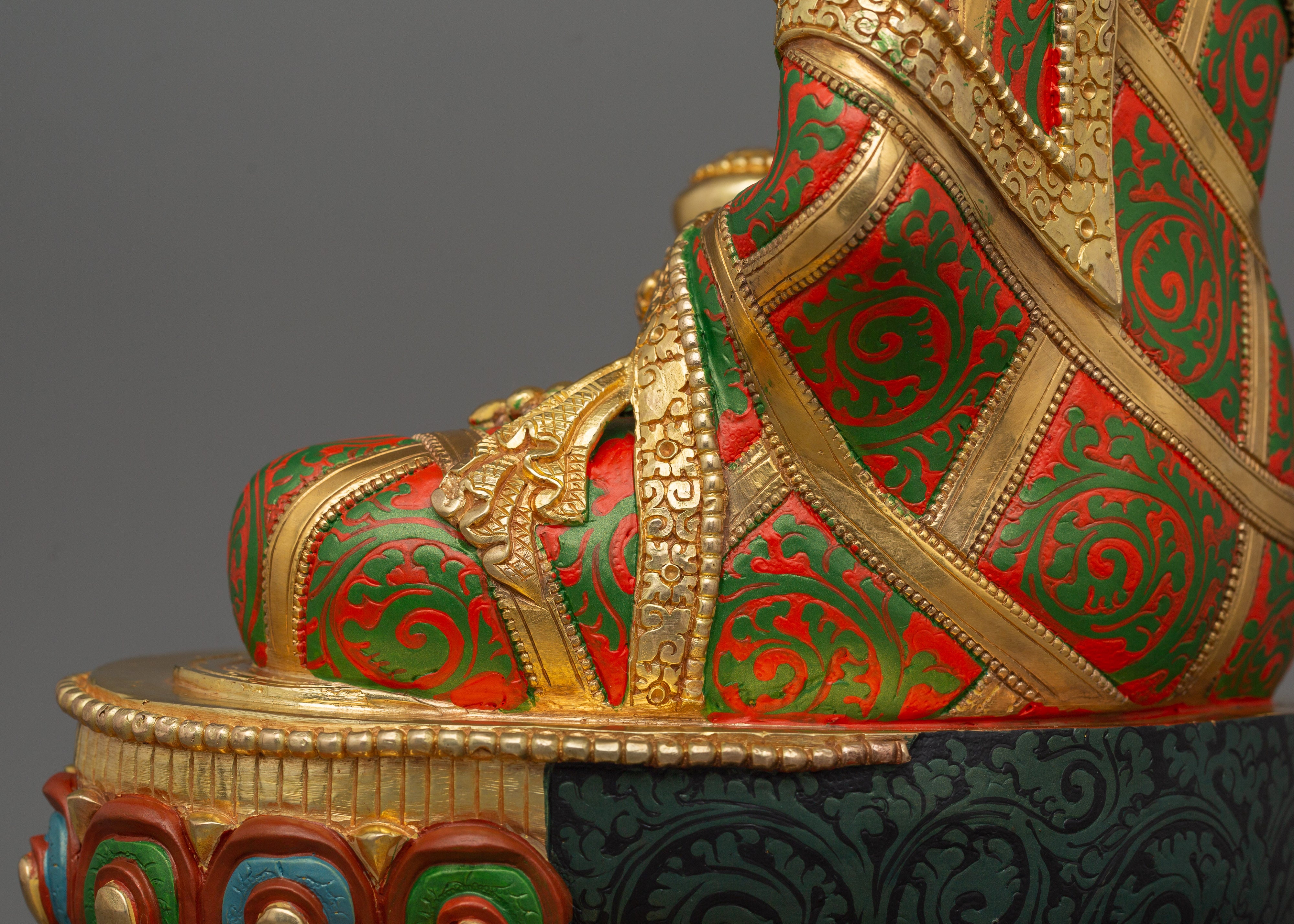 Crown Shakyamuni Buddha Handmade Statue | Sage of the Shakya Clan