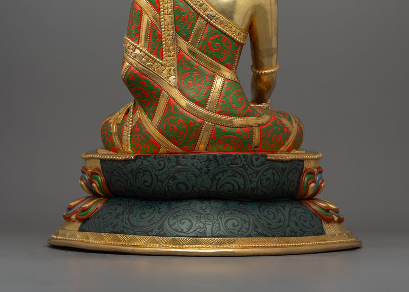 Crown Shakyamuni Buddha Handmade Statue | Sage of the Shakya Clan