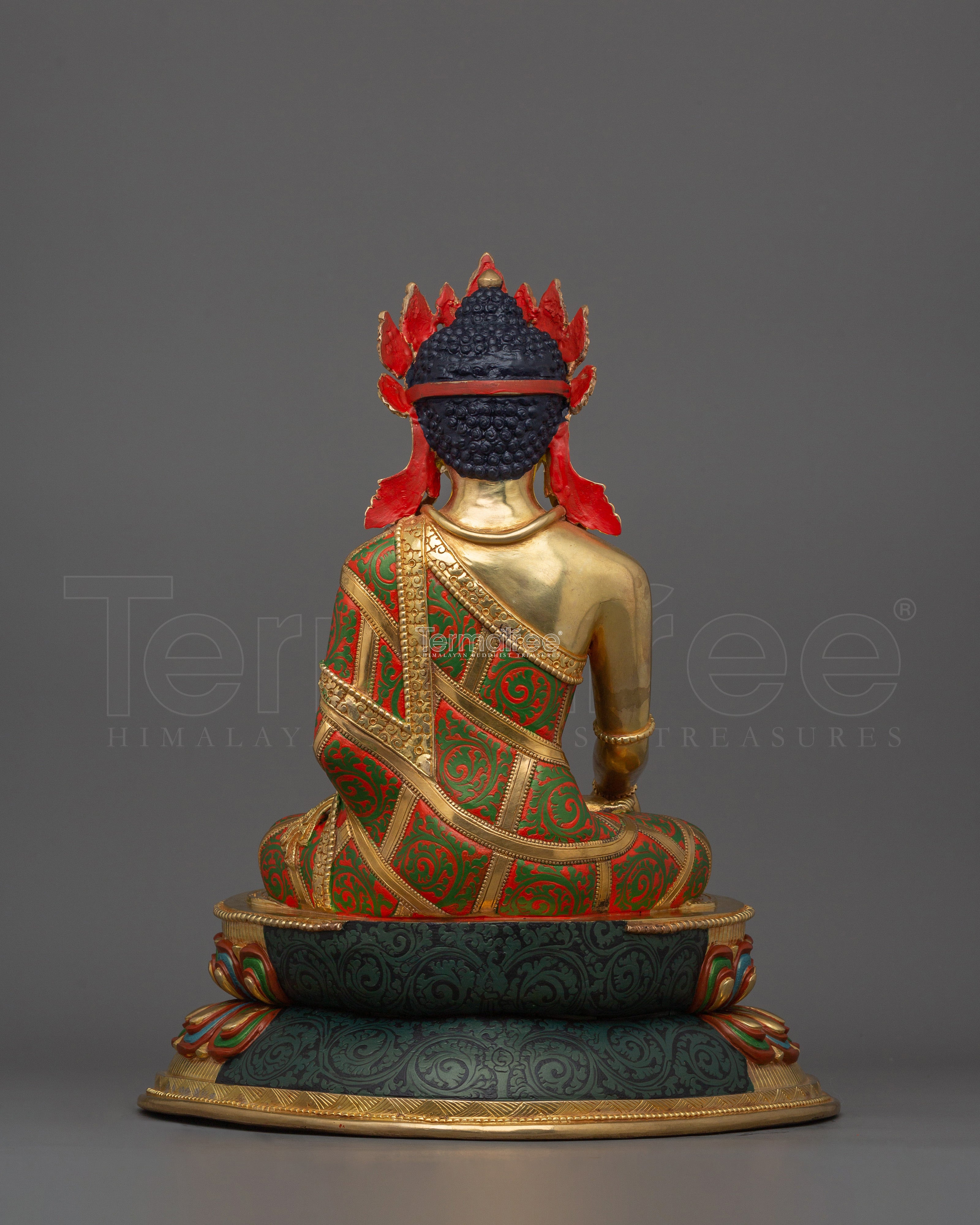 Crown Shakyamuni Buddha Handmade Statue | Sage of the Shakya Clan