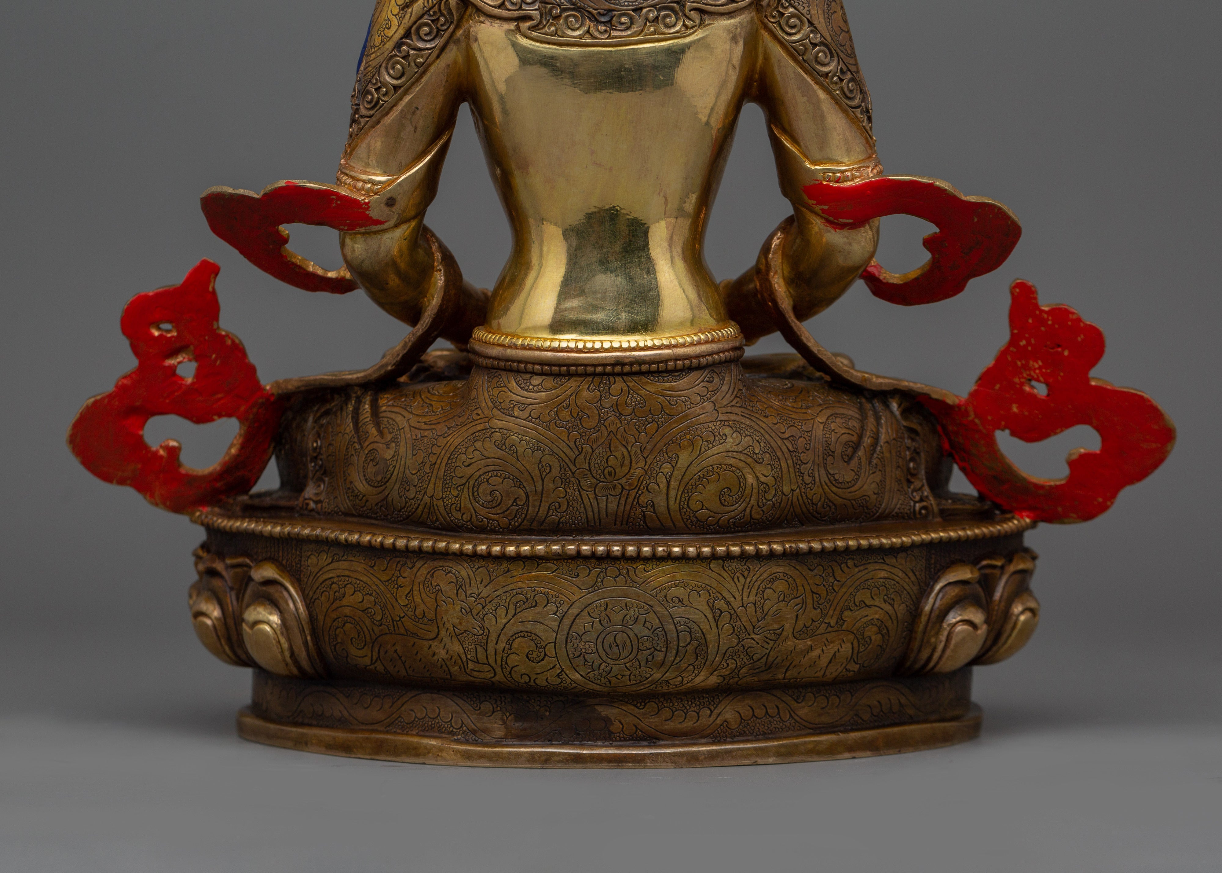 Meditation and Longevity Deity Amitayus | Tantric Buddhism Figurine