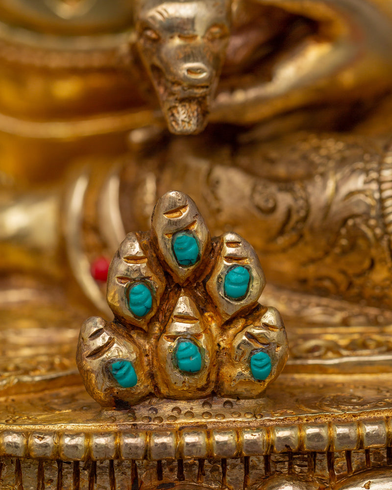 Traditional Statue of Dzambhala | The Guardian of Material and Spiritual Wealth