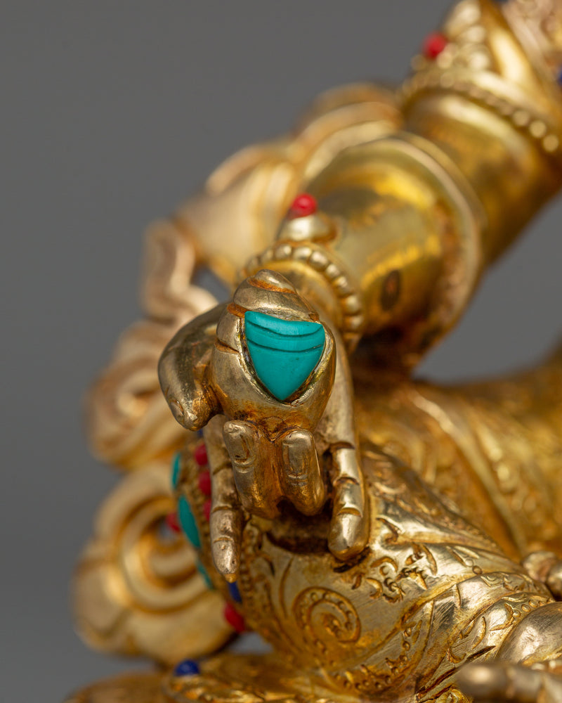 Traditional Statue of Dzambhala | The Guardian of Material and Spiritual Wealth