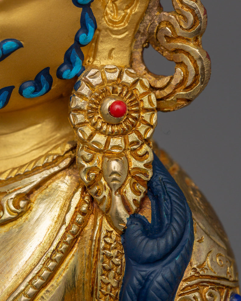 Traditional Statue of Dzambhala | The Guardian of Material and Spiritual Wealth