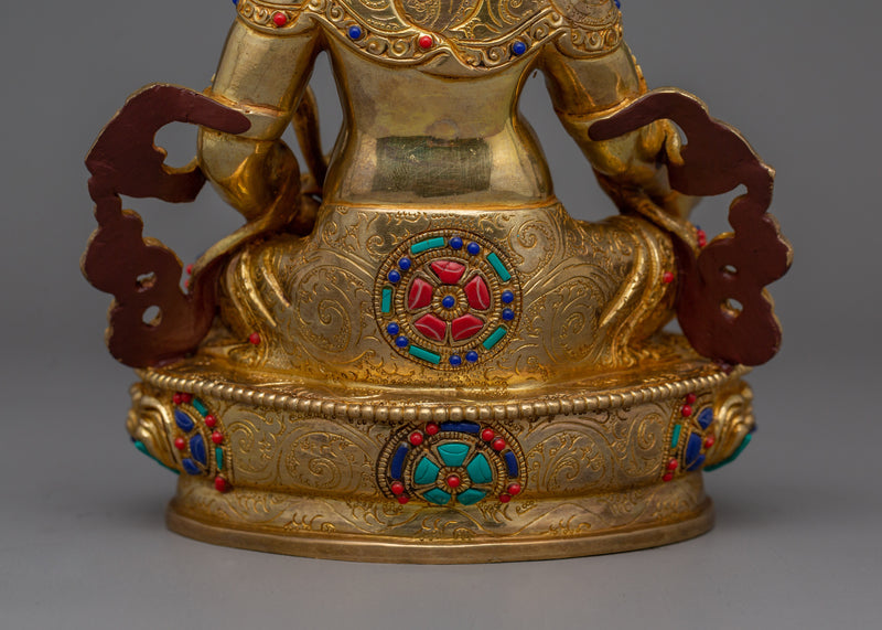 Traditional Statue of Dzambhala | The Guardian of Material and Spiritual Wealth