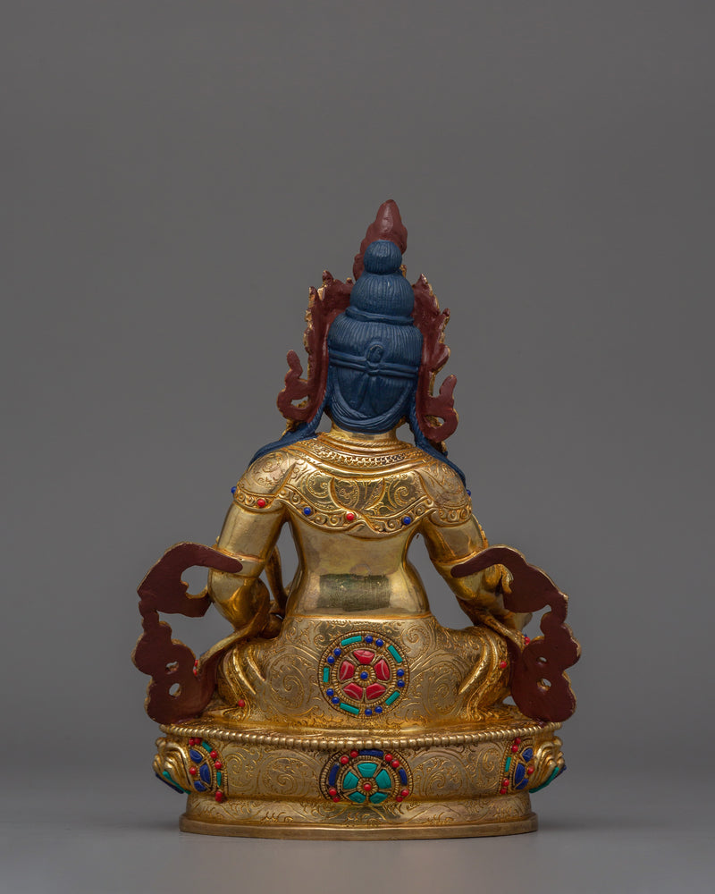 Traditional Statue of Dzambhala | The Guardian of Material and Spiritual Wealth