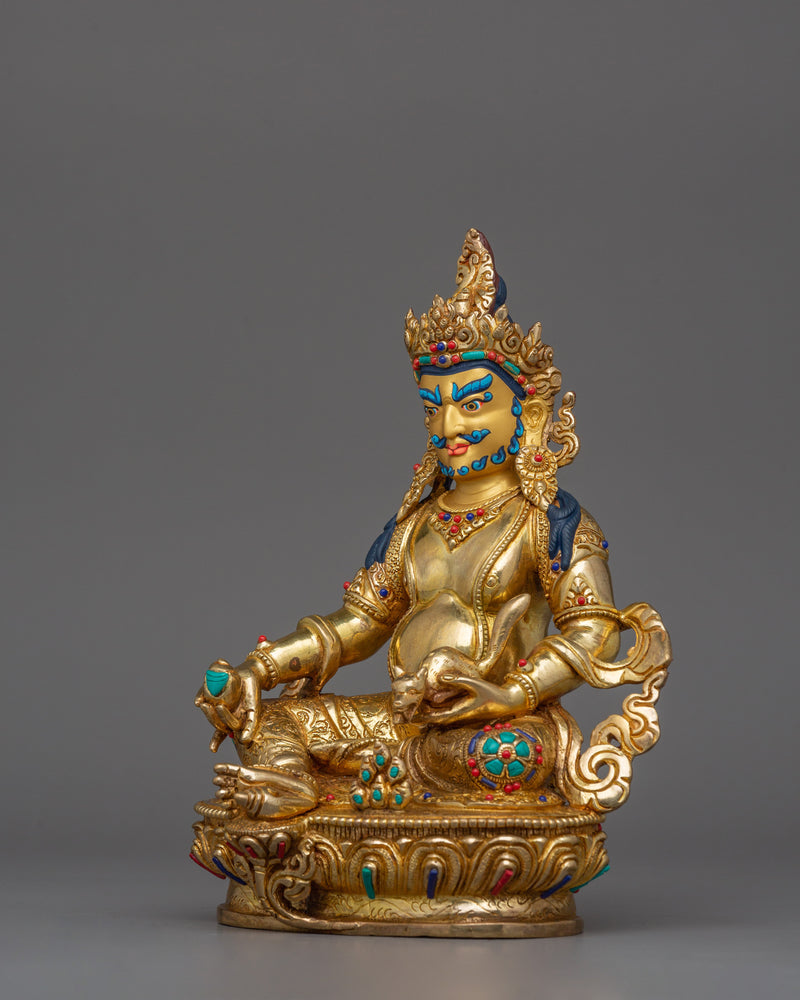Traditional Statue of Dzambhala | The Guardian of Material and Spiritual Wealth