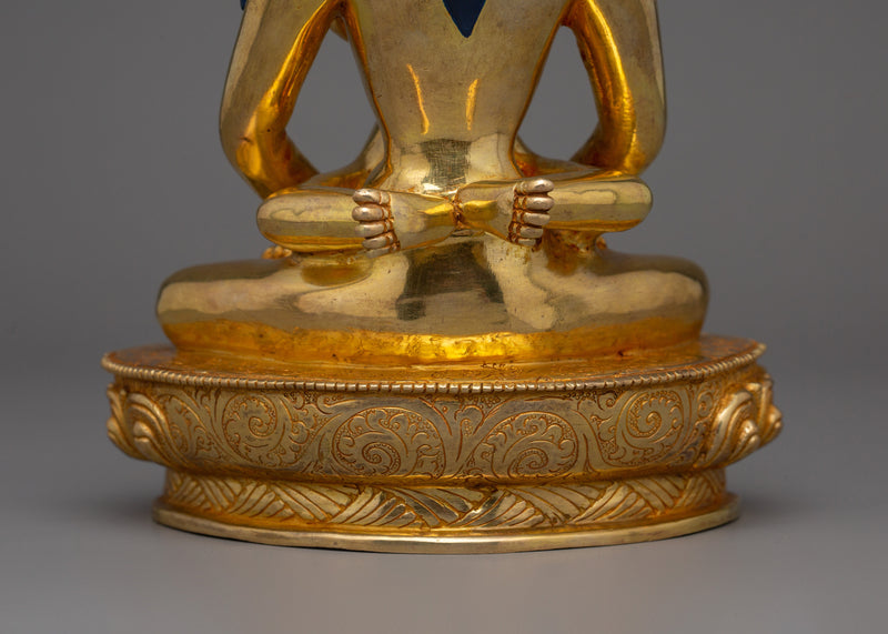 Traditional Statue of Samantabhadra with Consort | The Unity of Wisdom and Compassion