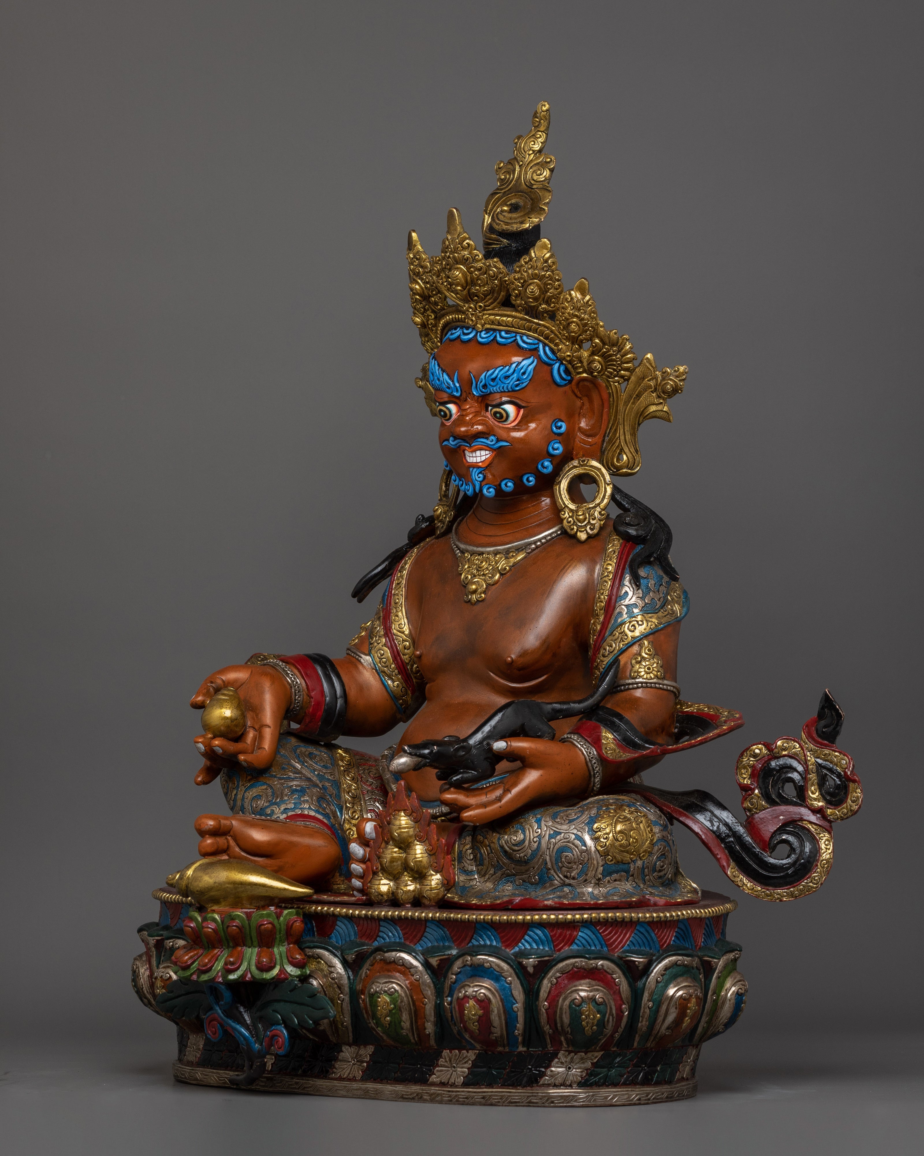 Himalayan Spiritual Art of Dzambhala | The Deity of Wealth and Good Fortune