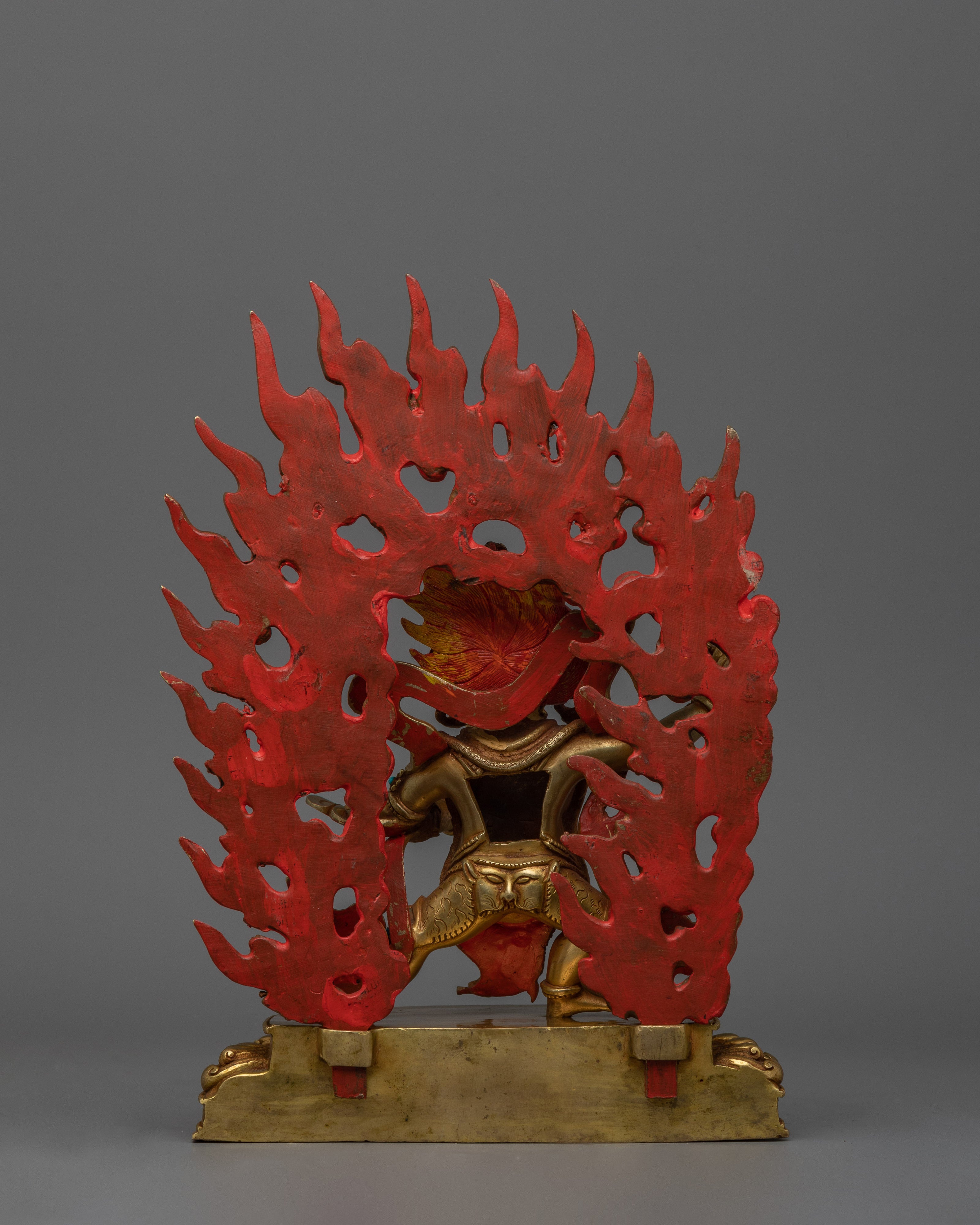 Thunderbolt Holder Vajrapani | Gold Gilded Art