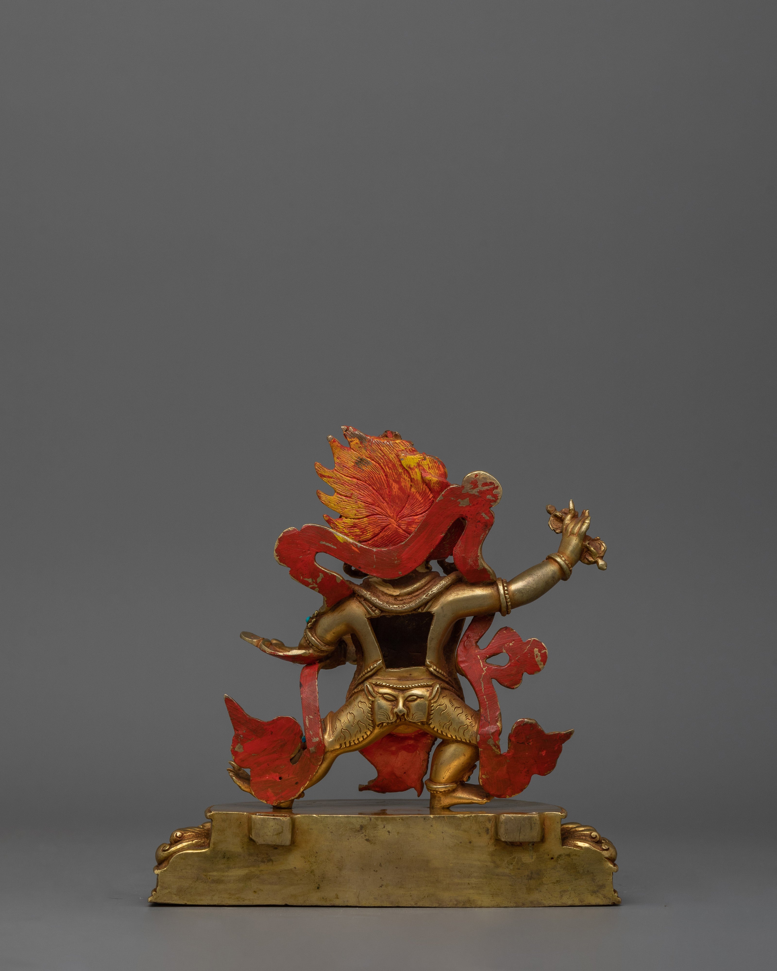 Thunderbolt Holder Vajrapani | Gold Gilded Art