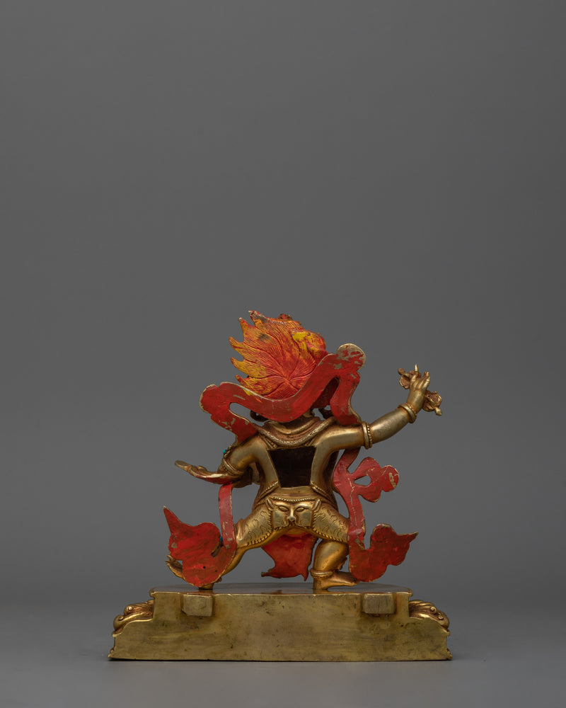 Thunderbolt Holder Vajrapani | Gold Gilded Art