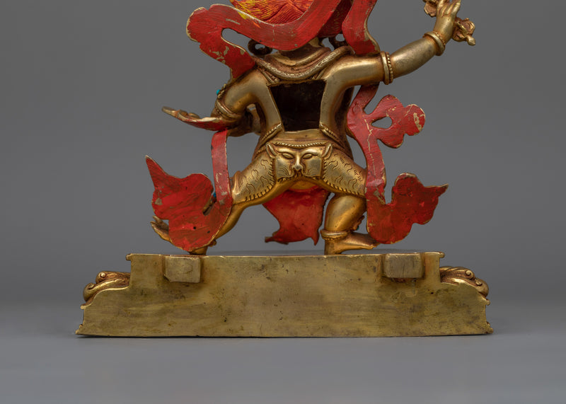 Thunderbolt Holder Vajrapani | Gold Gilded Art