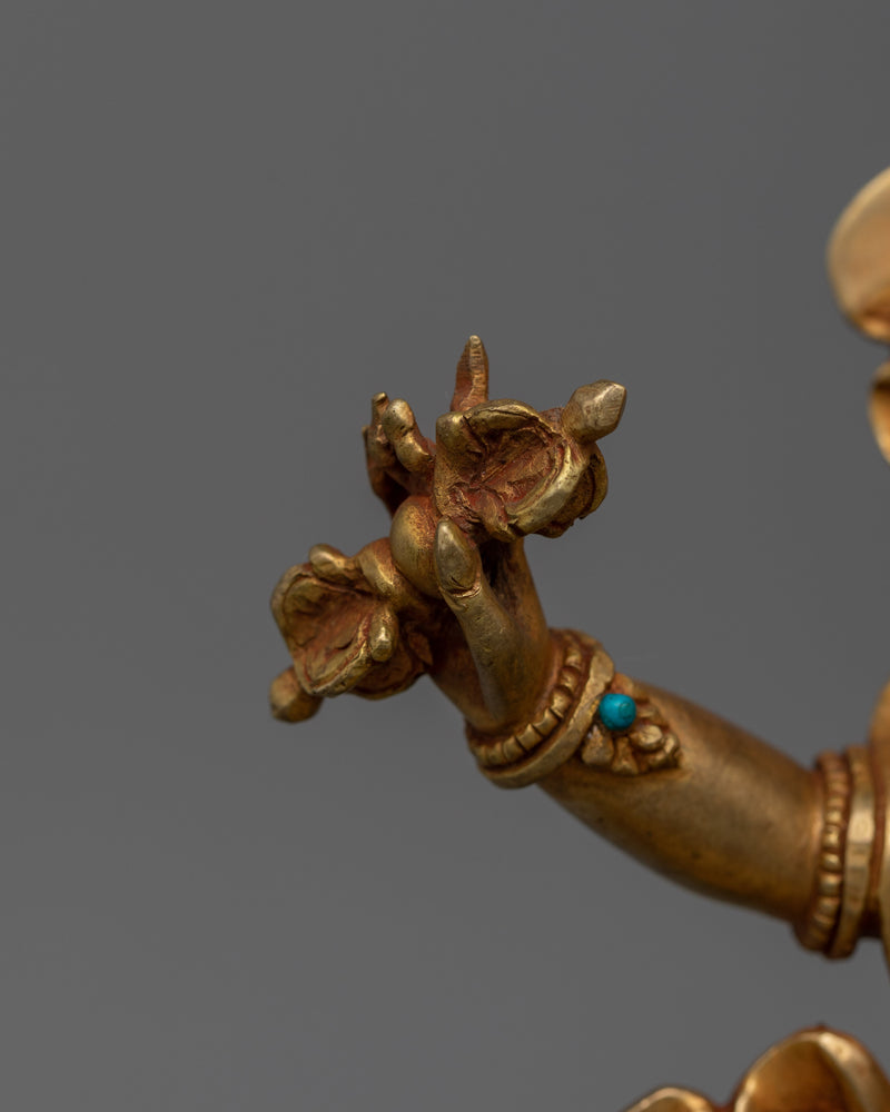 Thunderbolt Holder Vajrapani | Gold Gilded Art
