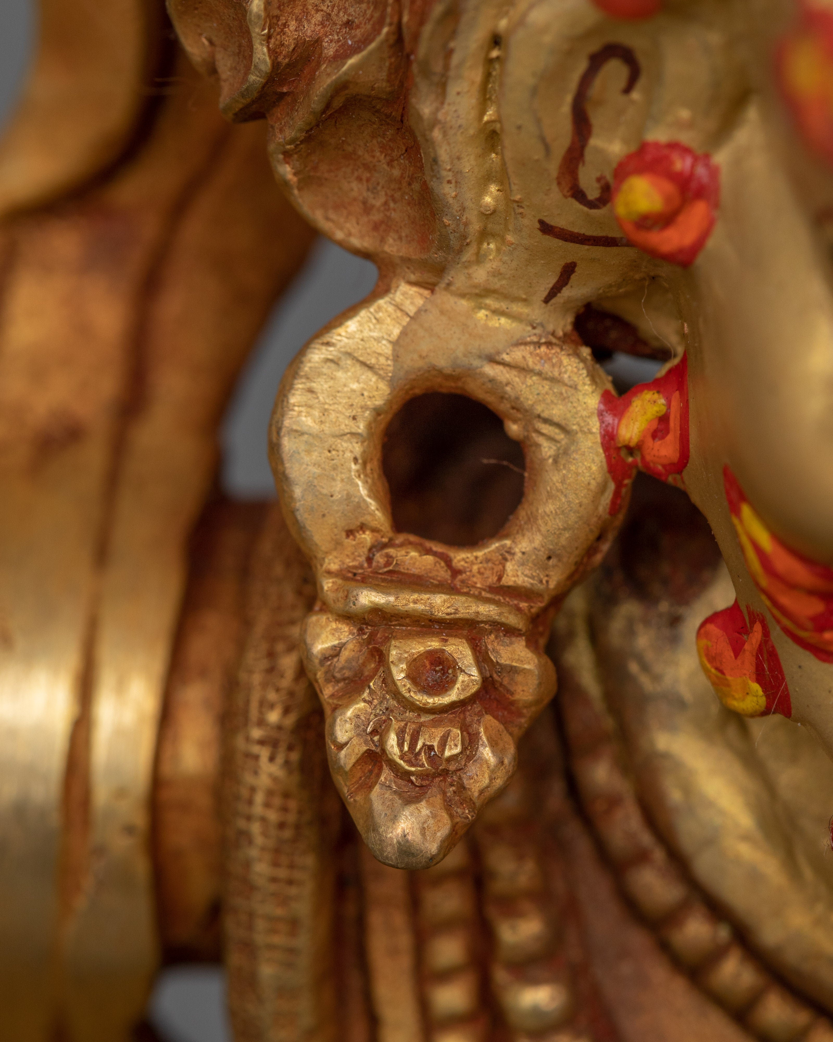 Thunderbolt Holder Vajrapani | Gold Gilded Art