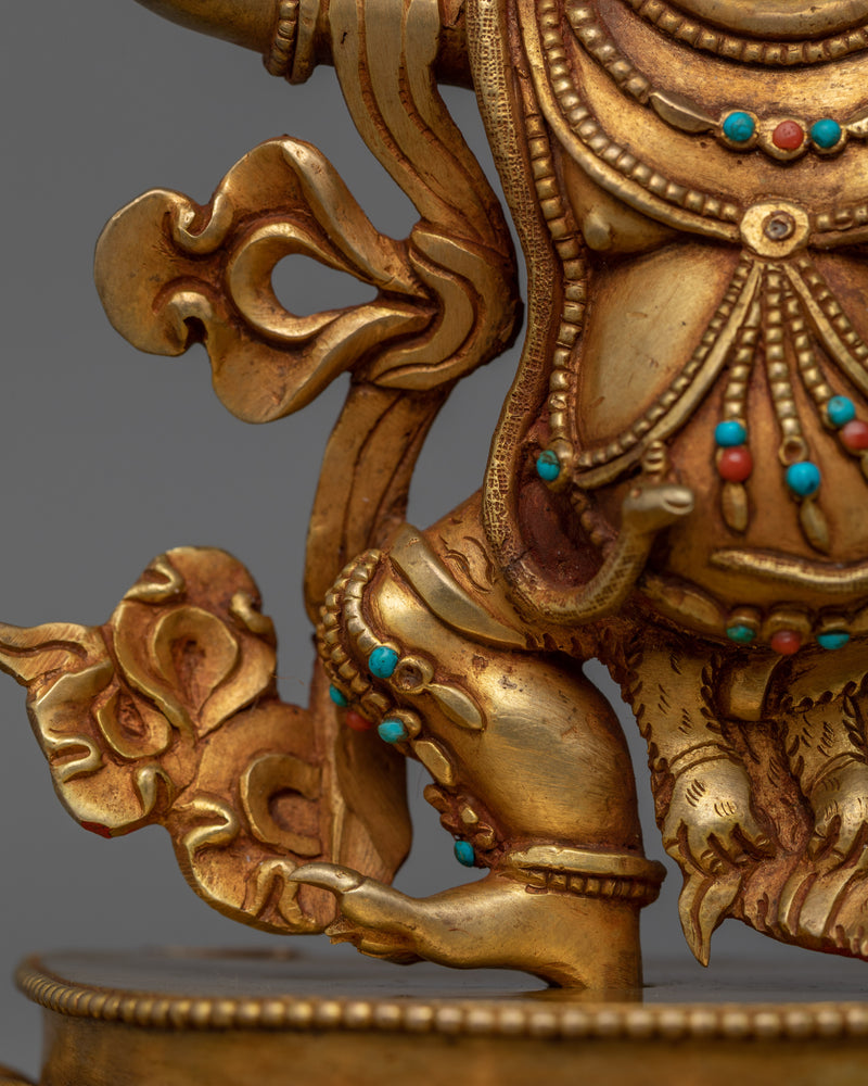 Thunderbolt Holder Vajrapani | Gold Gilded Art