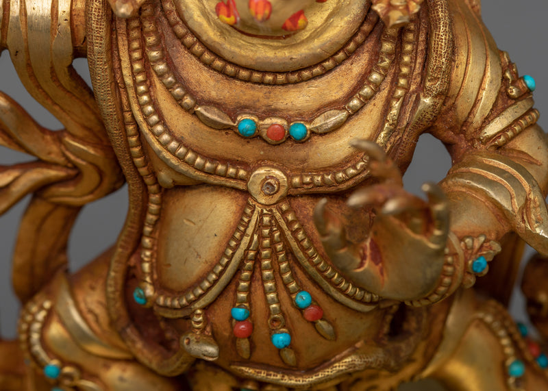 Thunderbolt Holder Vajrapani | Gold Gilded Art