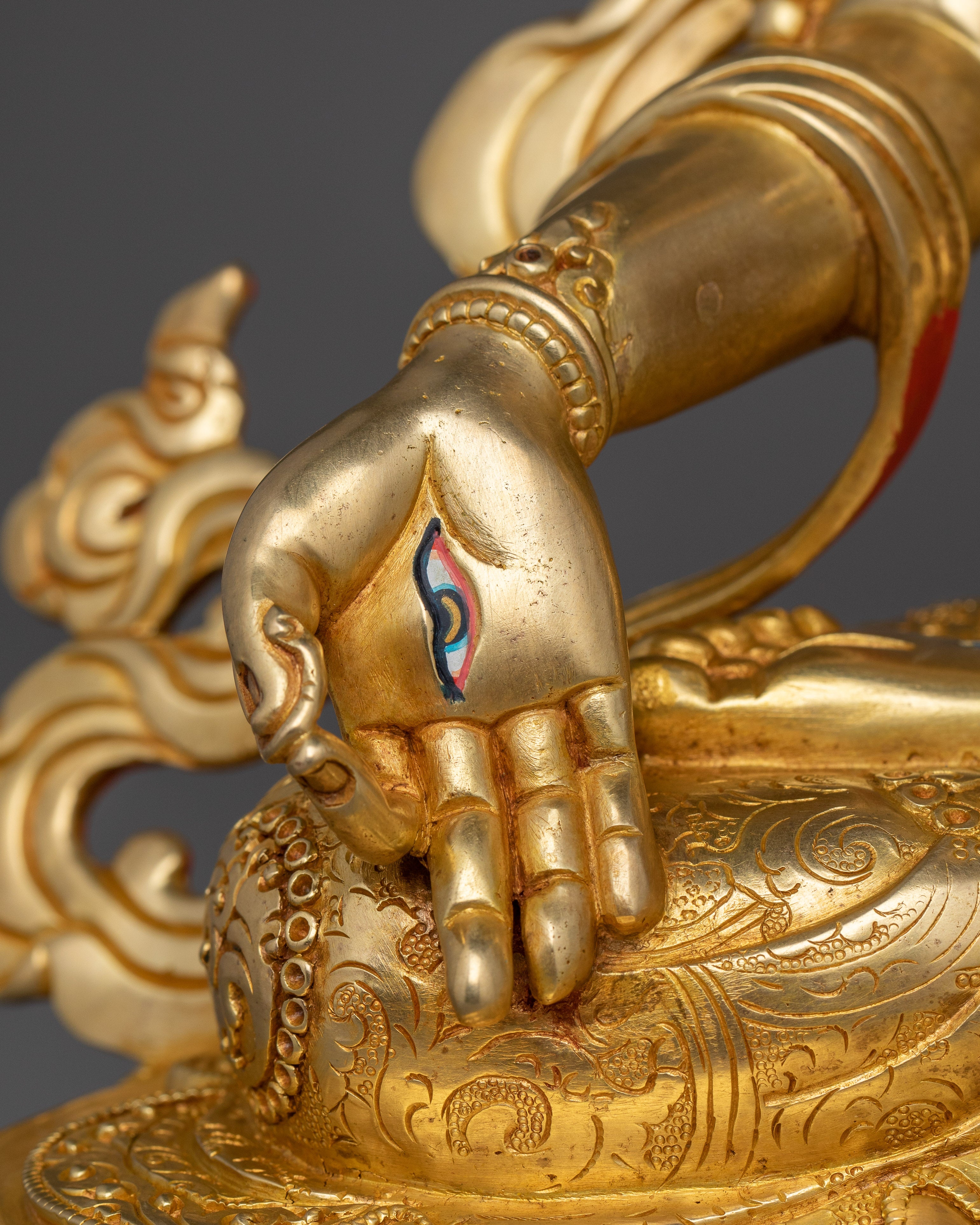 Handcrafted Goddess White Tara Statue | Tara for Longevity and Healing