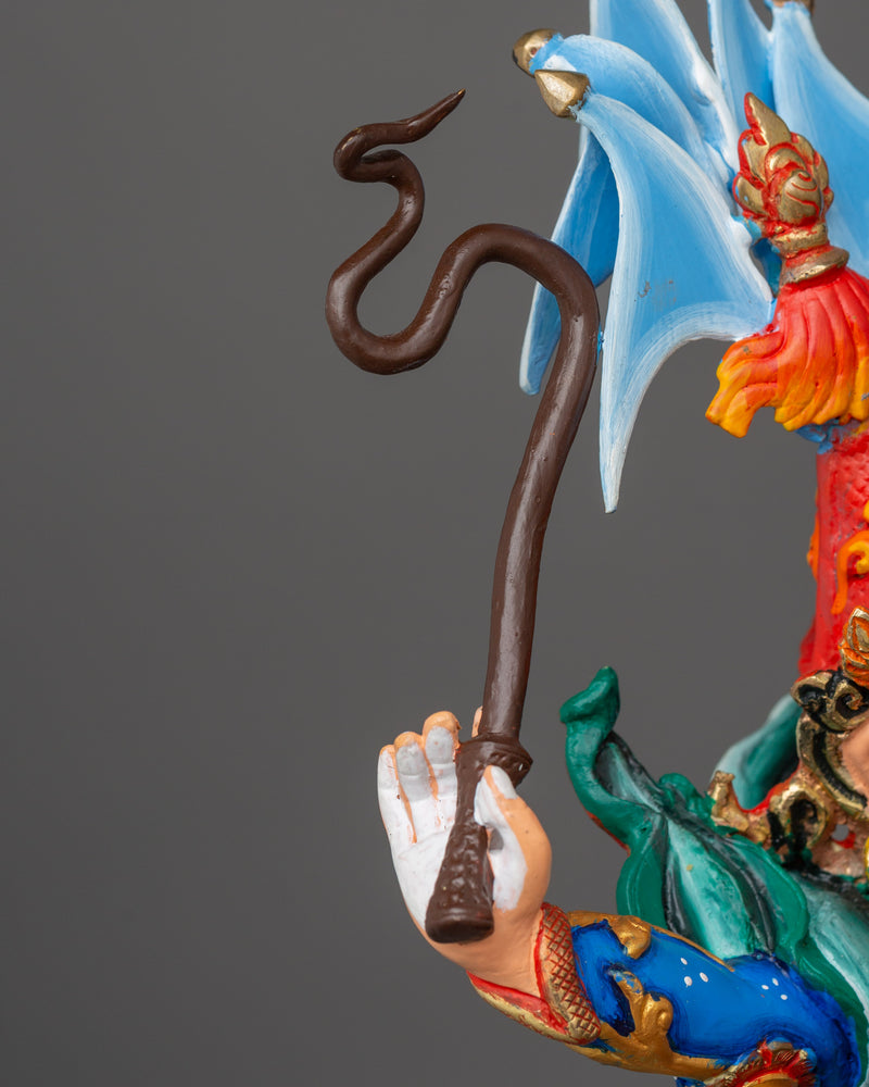 King Gesar Handmade Statue | Guardian of the Sacred Land